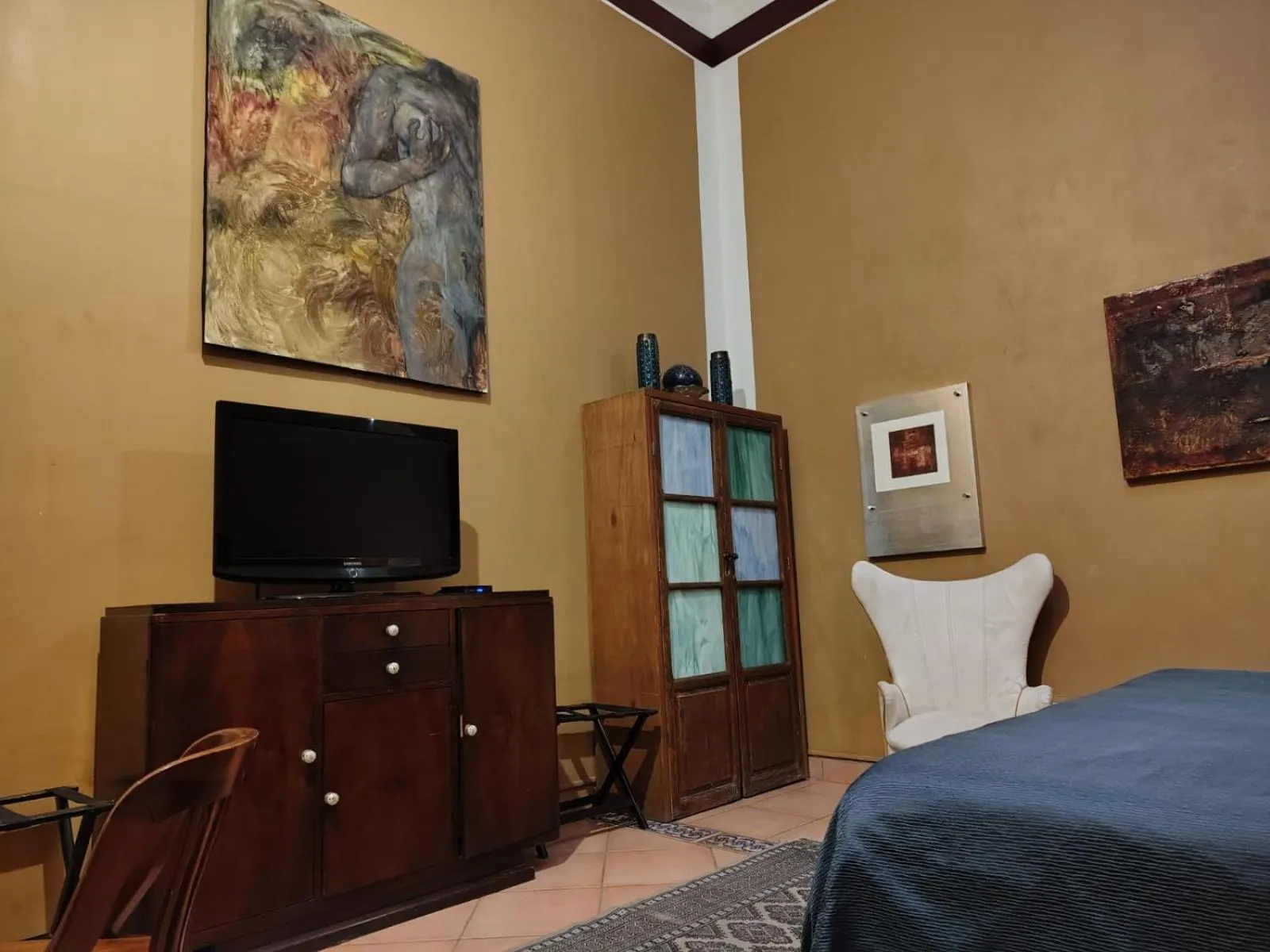 Photo of the whole room, Bed in La Casa del Atrio