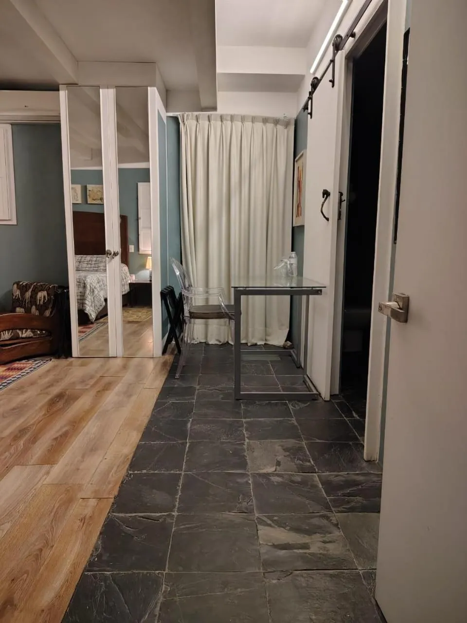 Living room in La Casa del Atrio