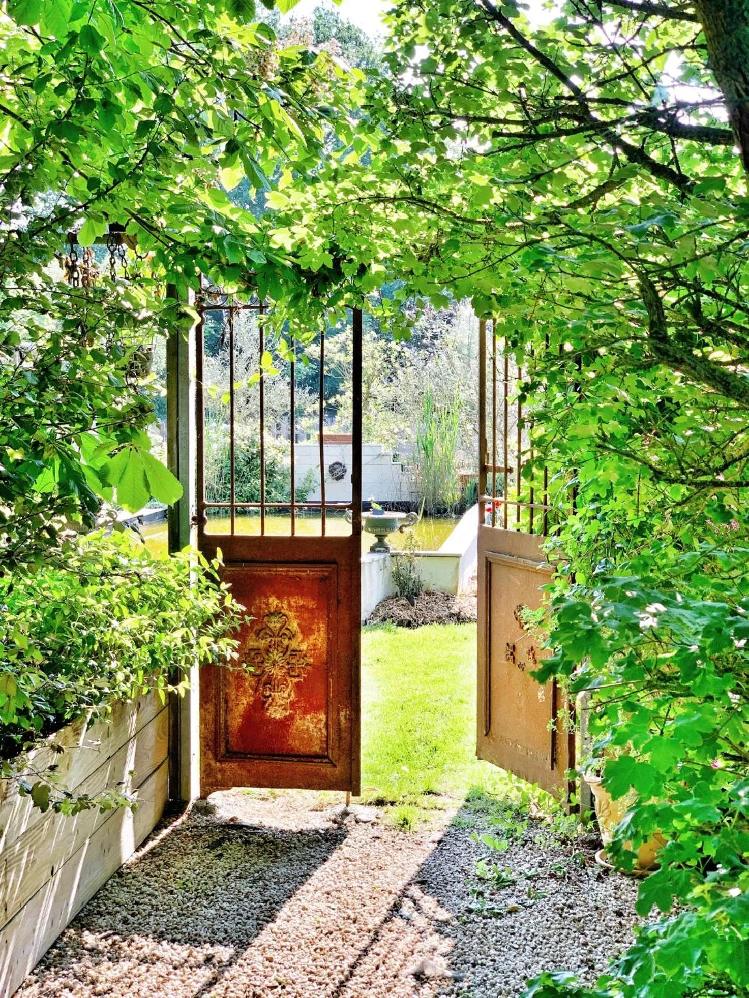 Garden in Relais de Chasse la Chaignaie