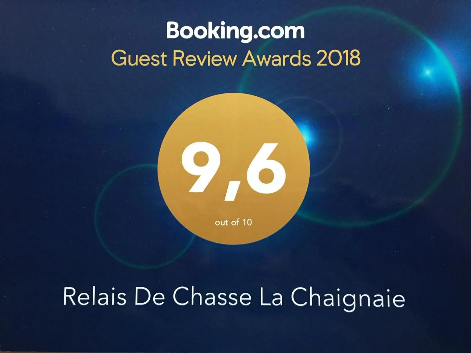 Logo/Certificate/Sign in Relais de Chasse la Chaignaie