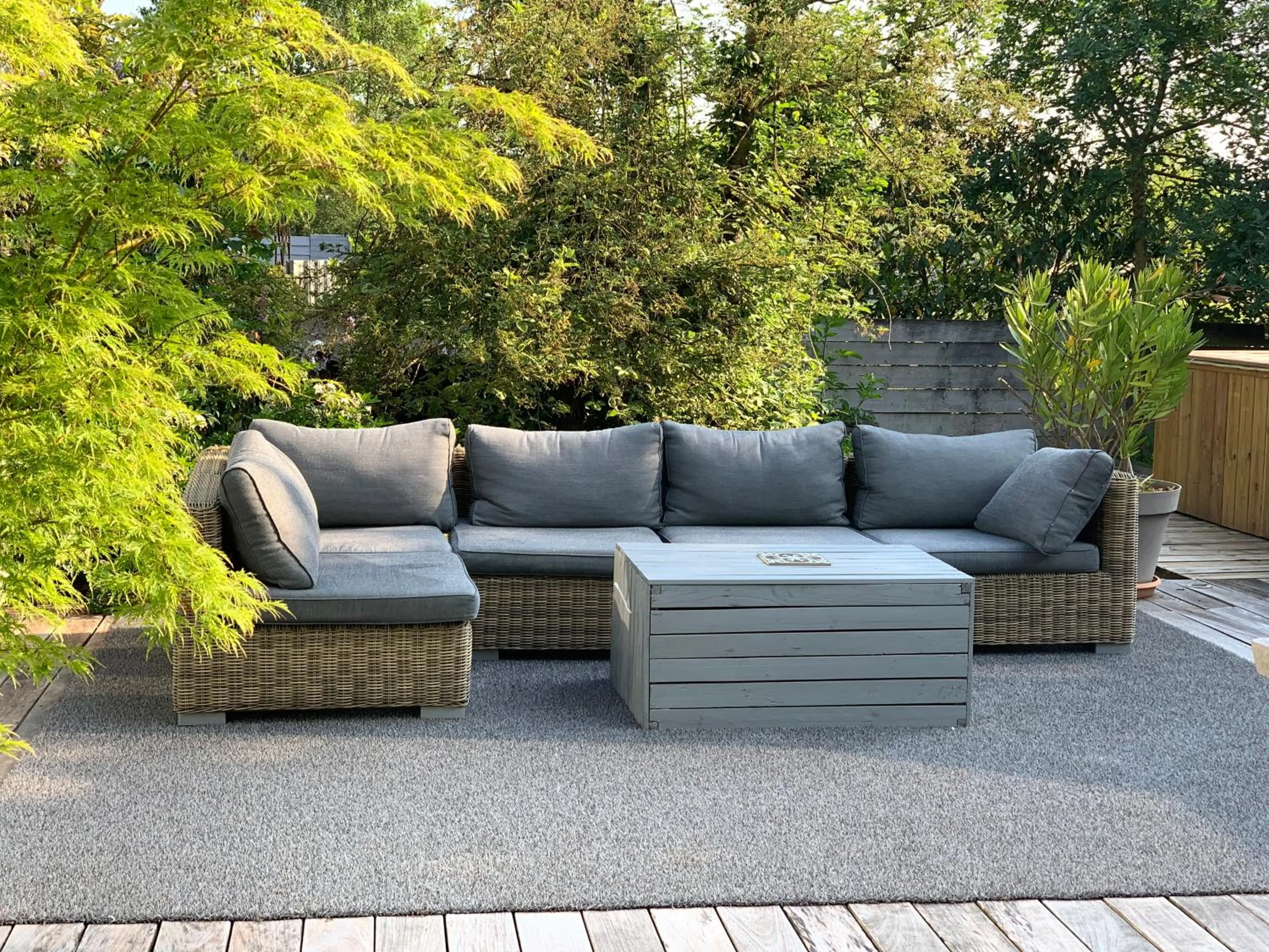 Patio in Relais de Chasse la Chaignaie