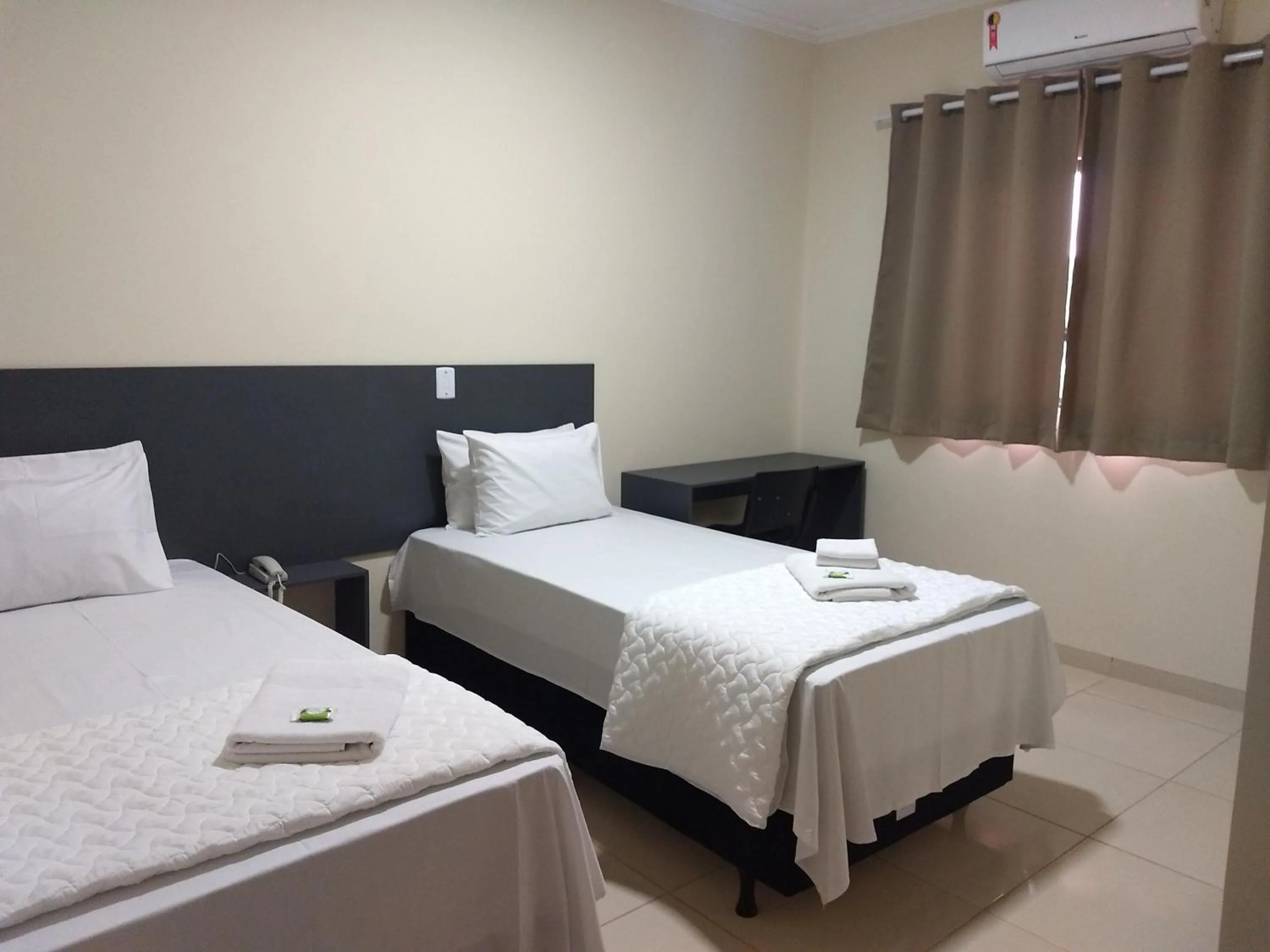 Bed in Hotel Vale Do Ivinhema