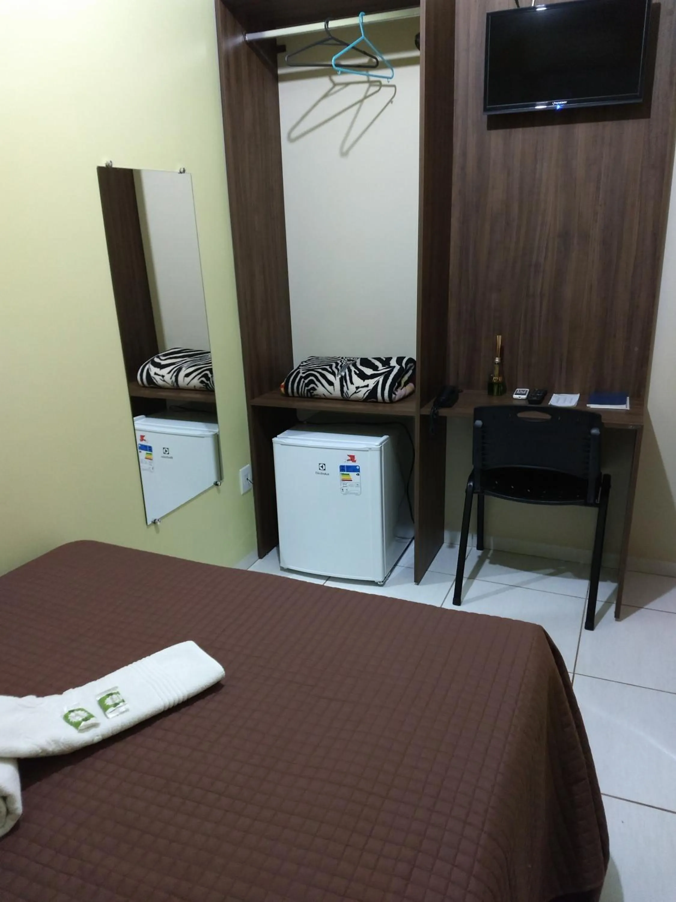 Bed in Hotel Vale Do Ivinhema