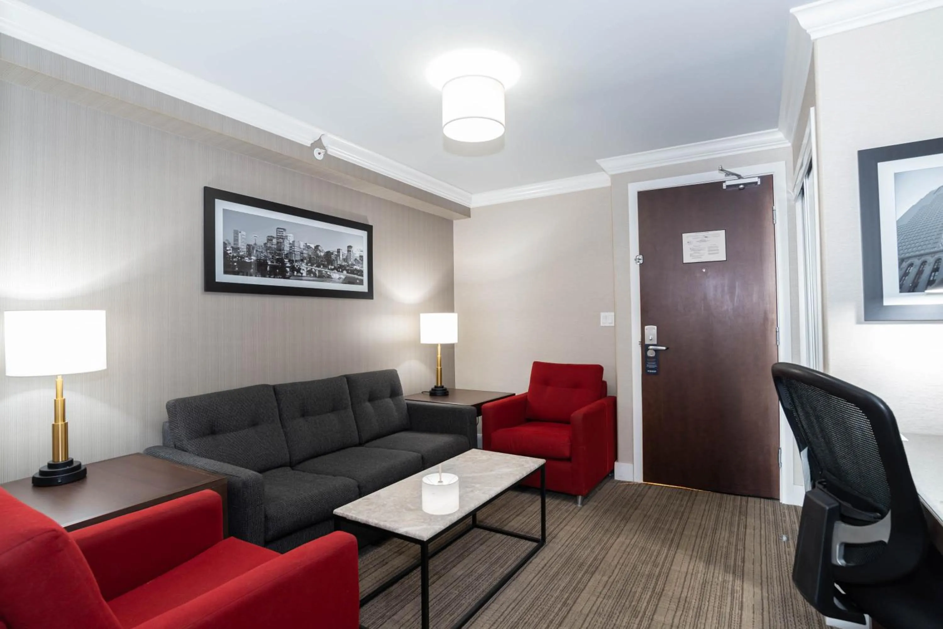 Photo of the whole room in Sandman Hotel & Suites Calgary South