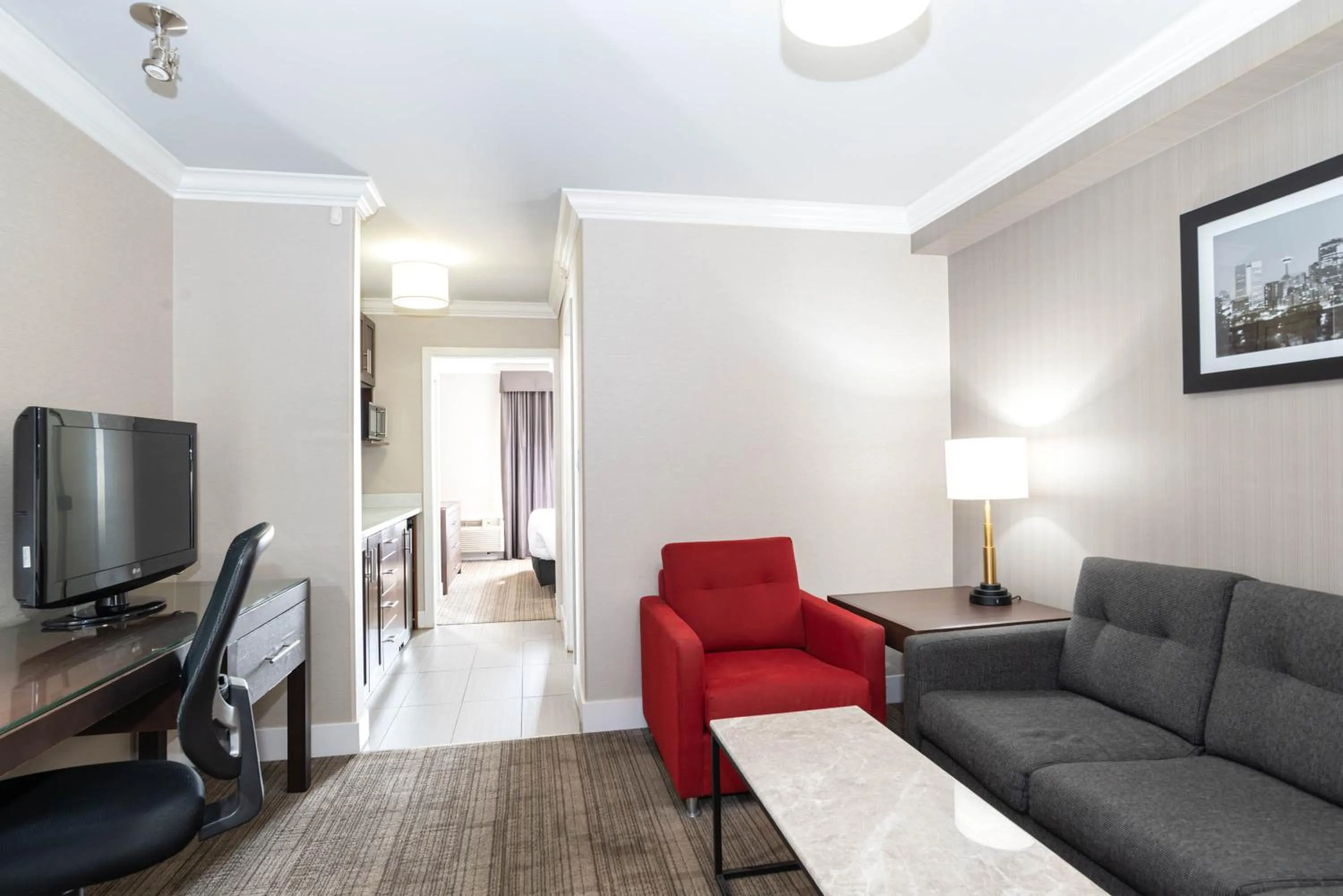 Photo of the whole room in Sandman Hotel & Suites Calgary South