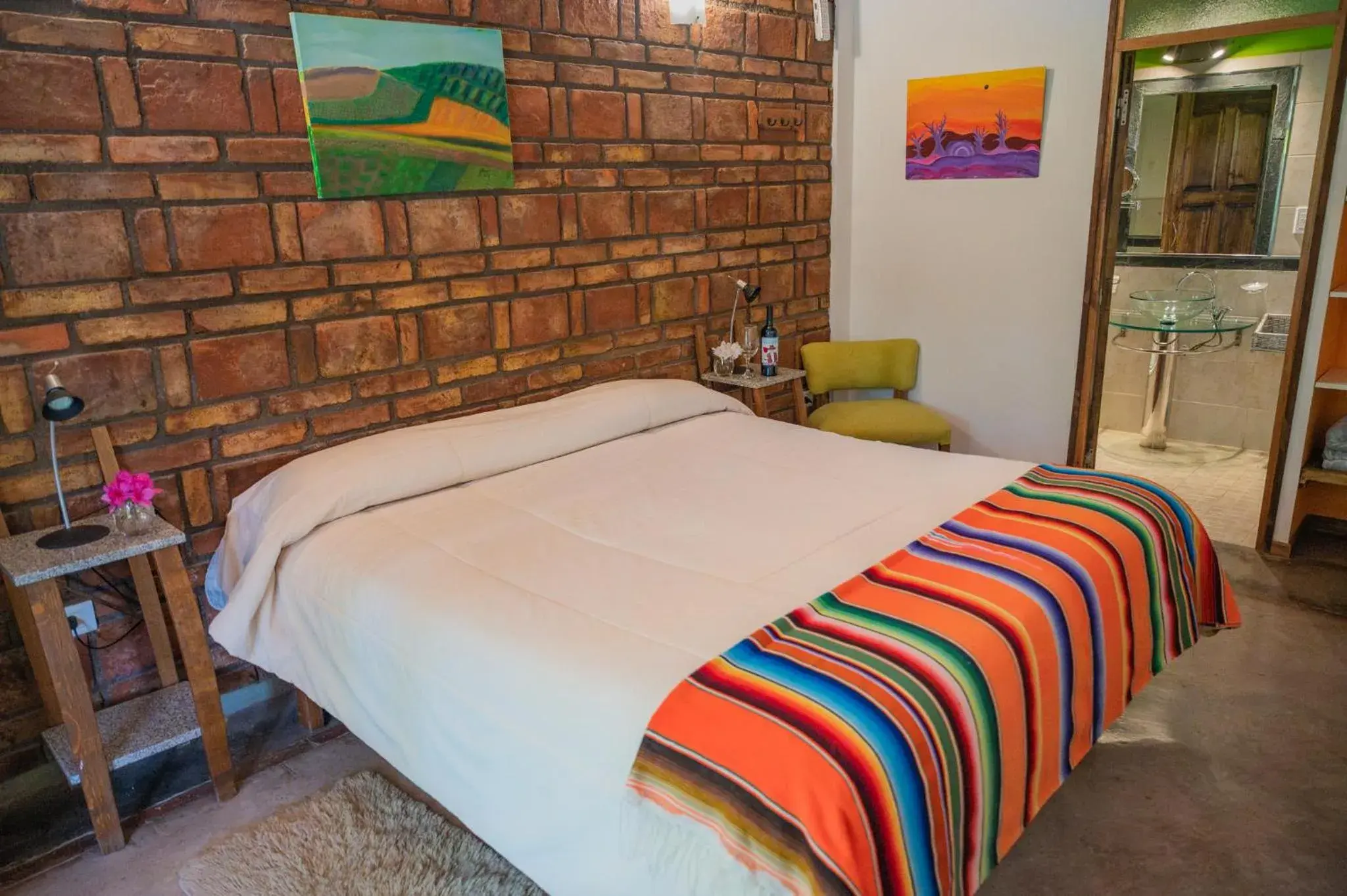 Double Room in Posada Boutique El Encuentro Chacras de Coria Double Room in Posada Boutique El Encuentro Chacras de Coria