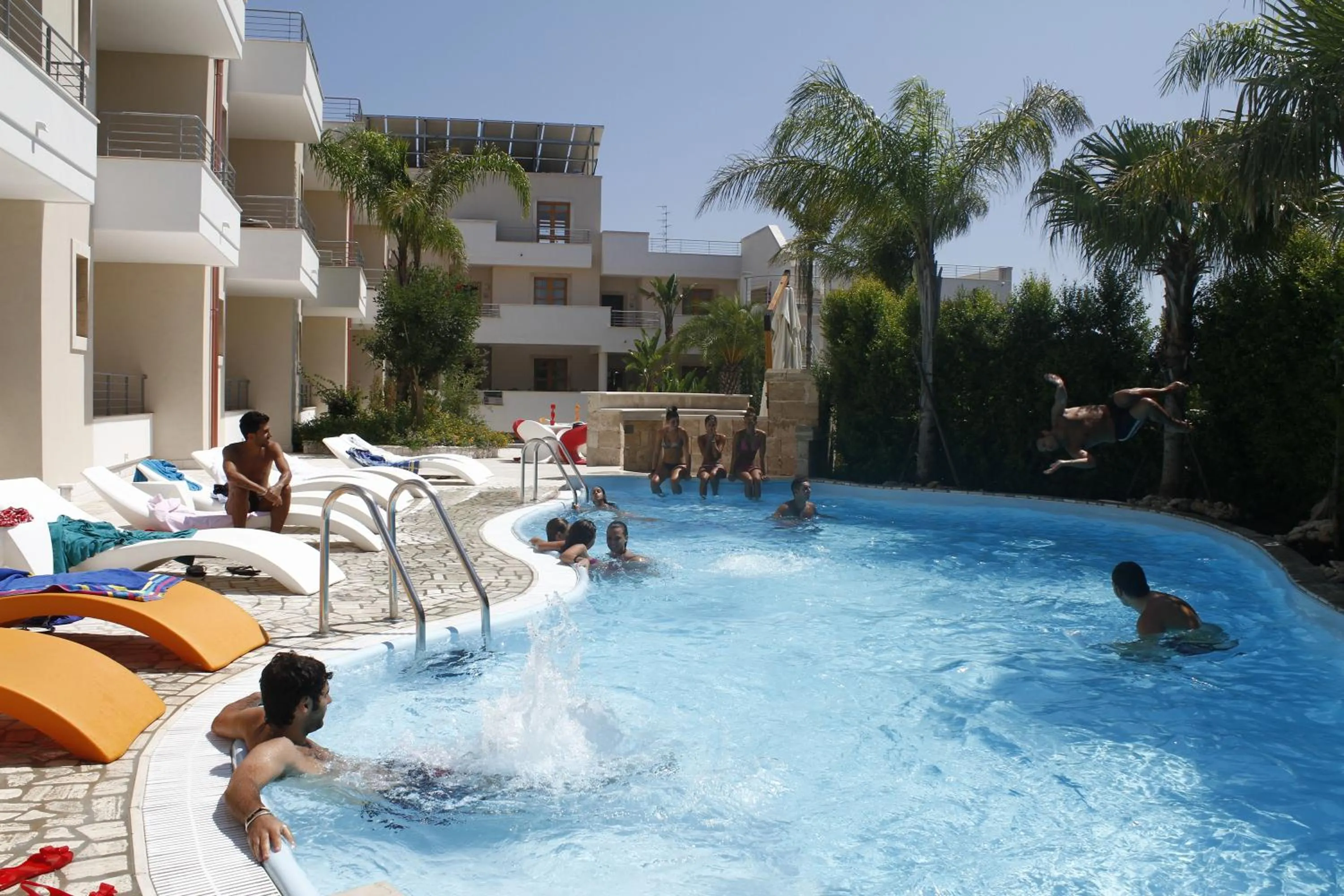 Swimming pool in Santa Caterina Resort