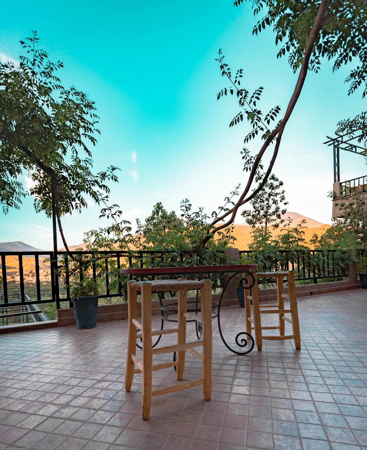 Patio in Dar Soulaimane