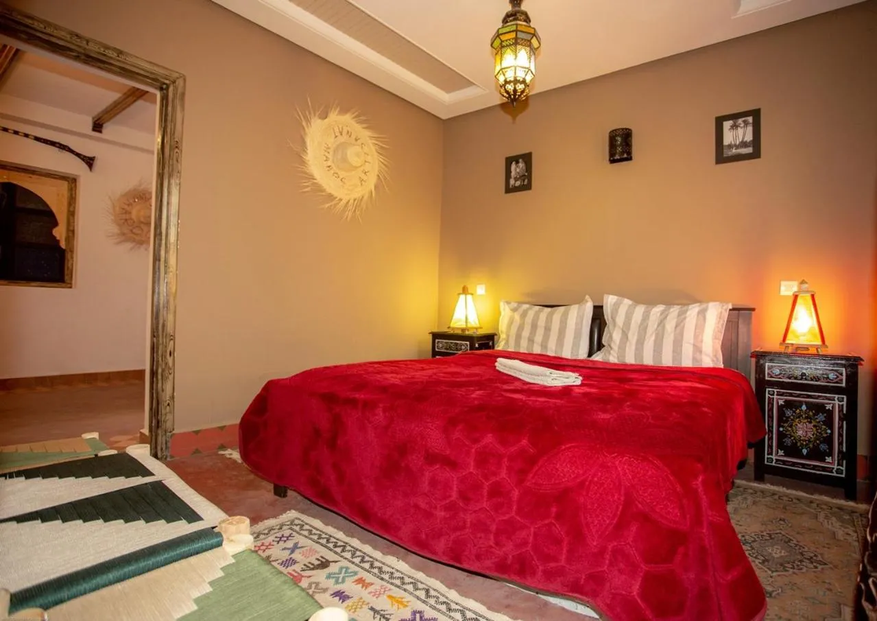 Bed in Dar Soulaimane