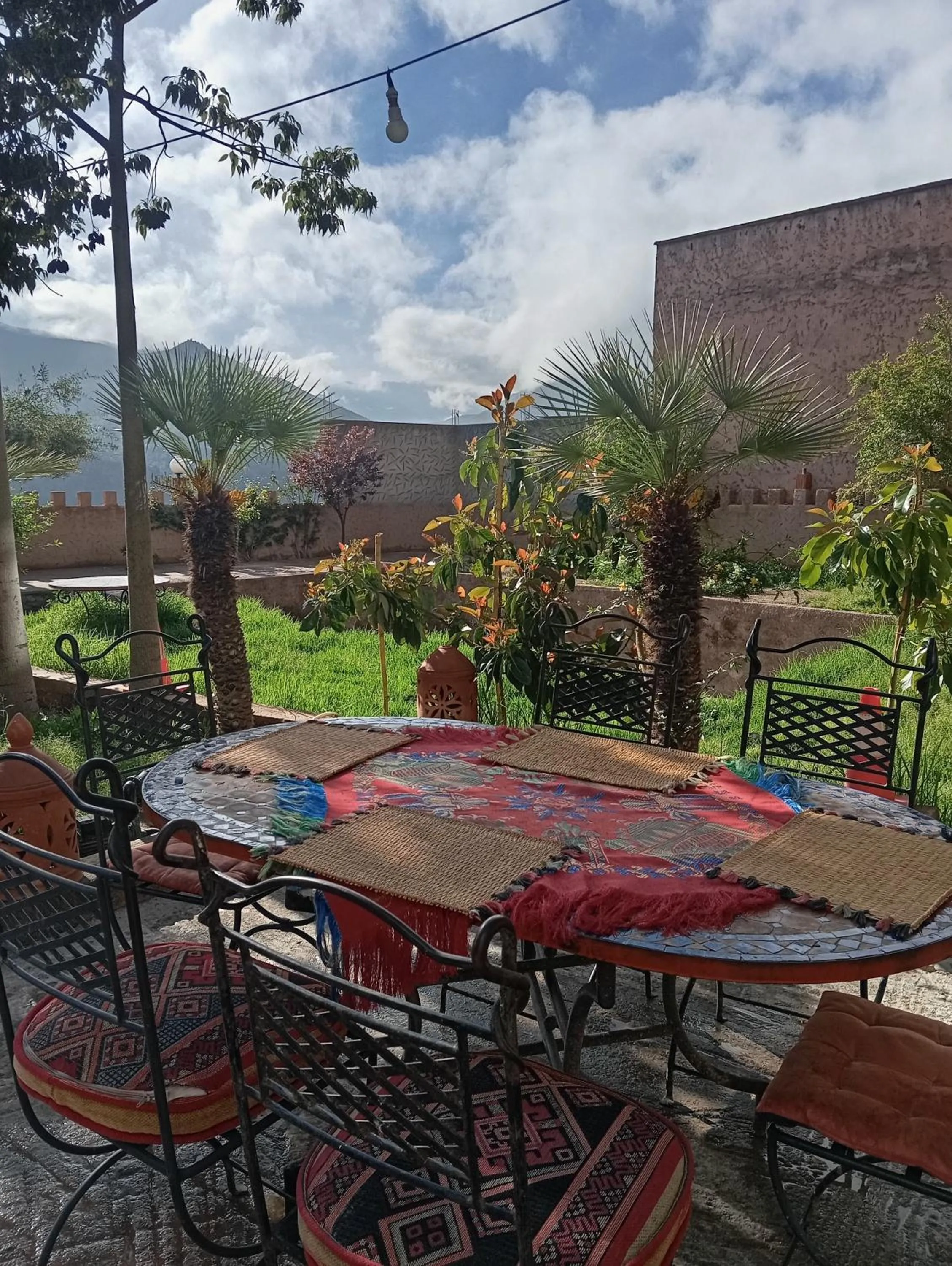 Patio in Dar Soulaimane