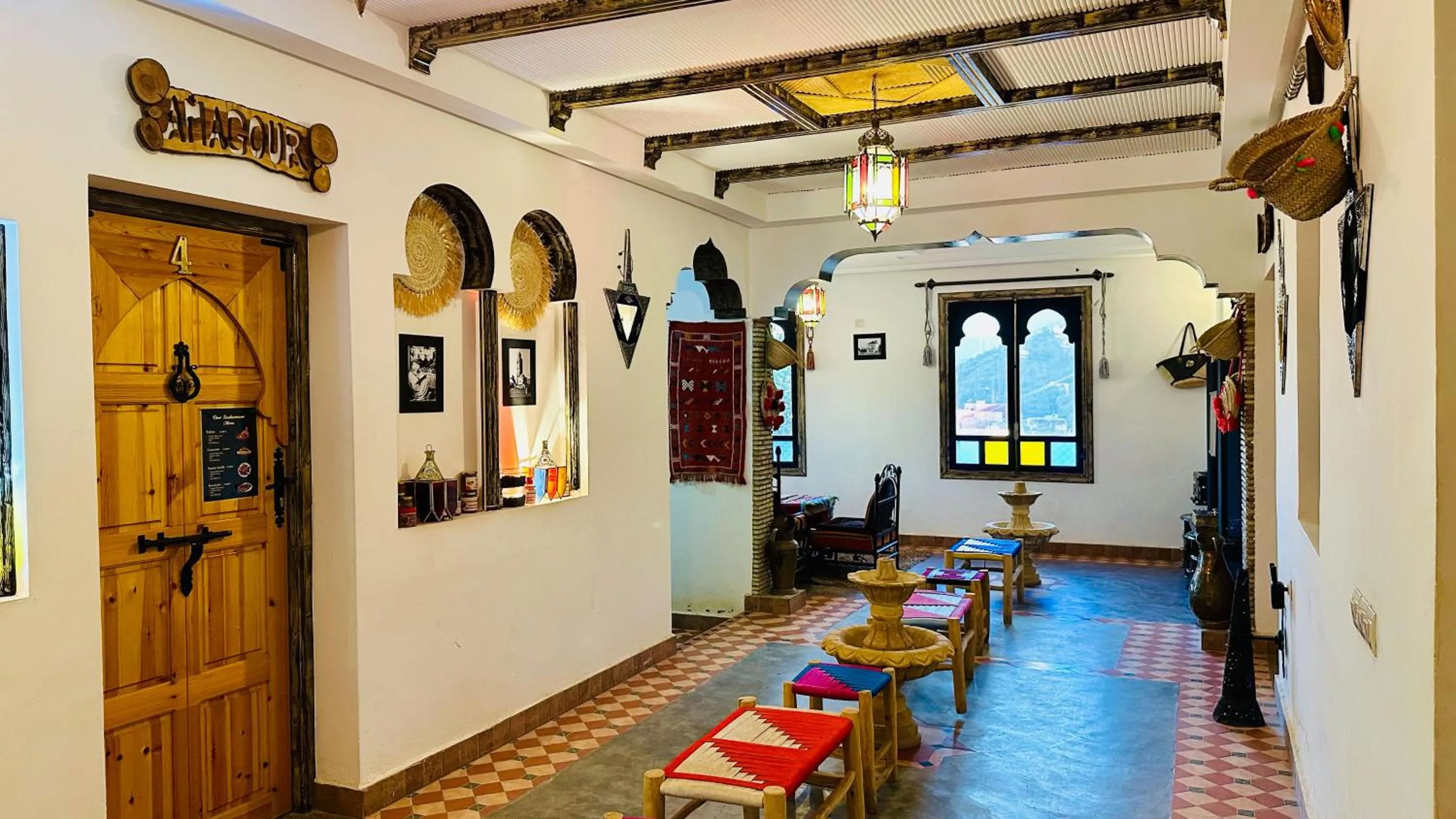 Living room in Dar Soulaimane