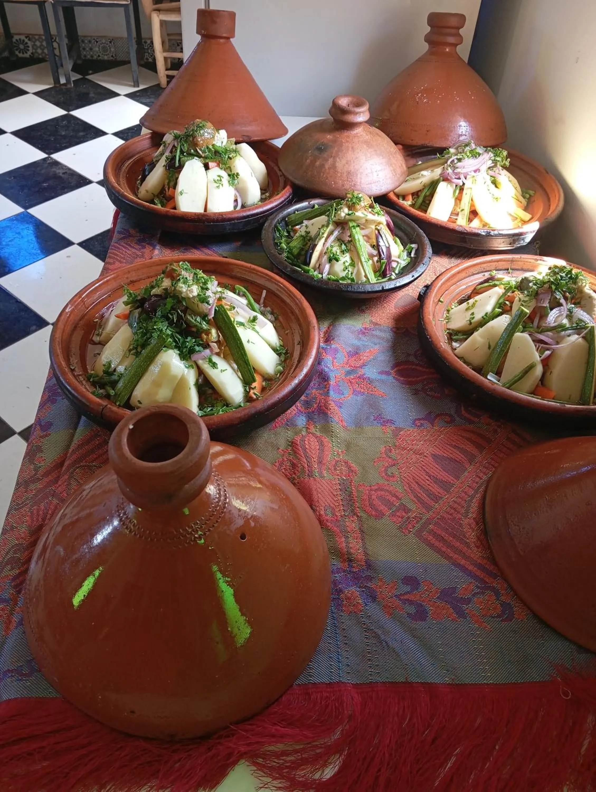 Food and drinks in Dar Soulaimane