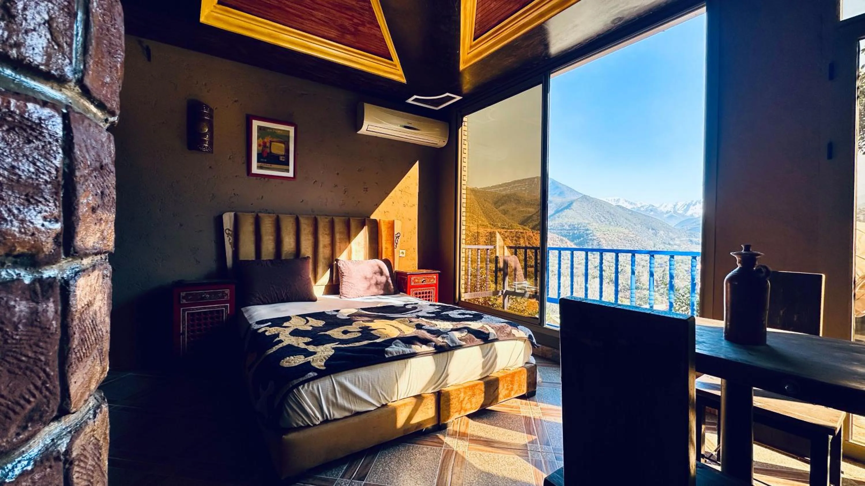 Bed in Dar Soulaimane