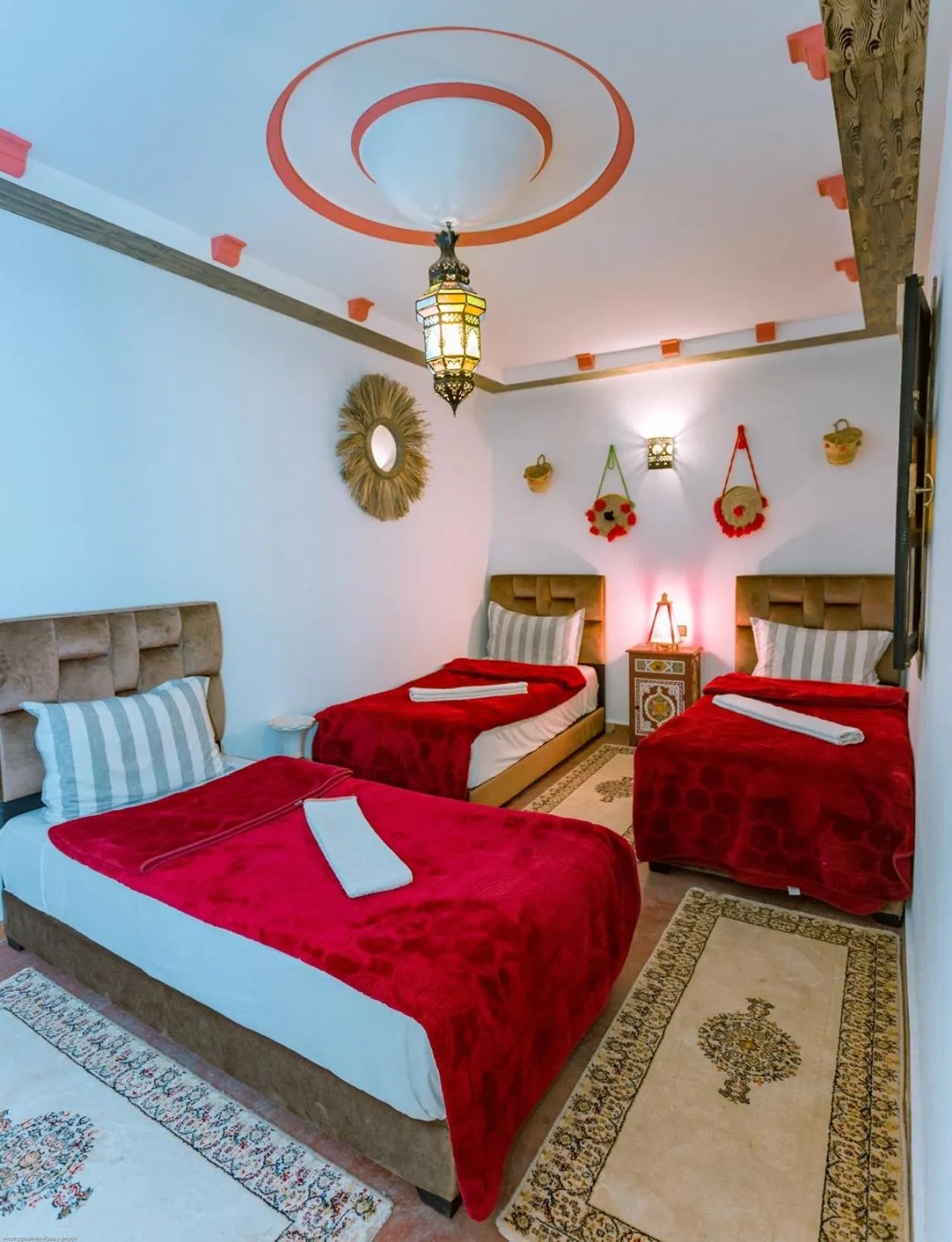 Bed in Dar Soulaimane