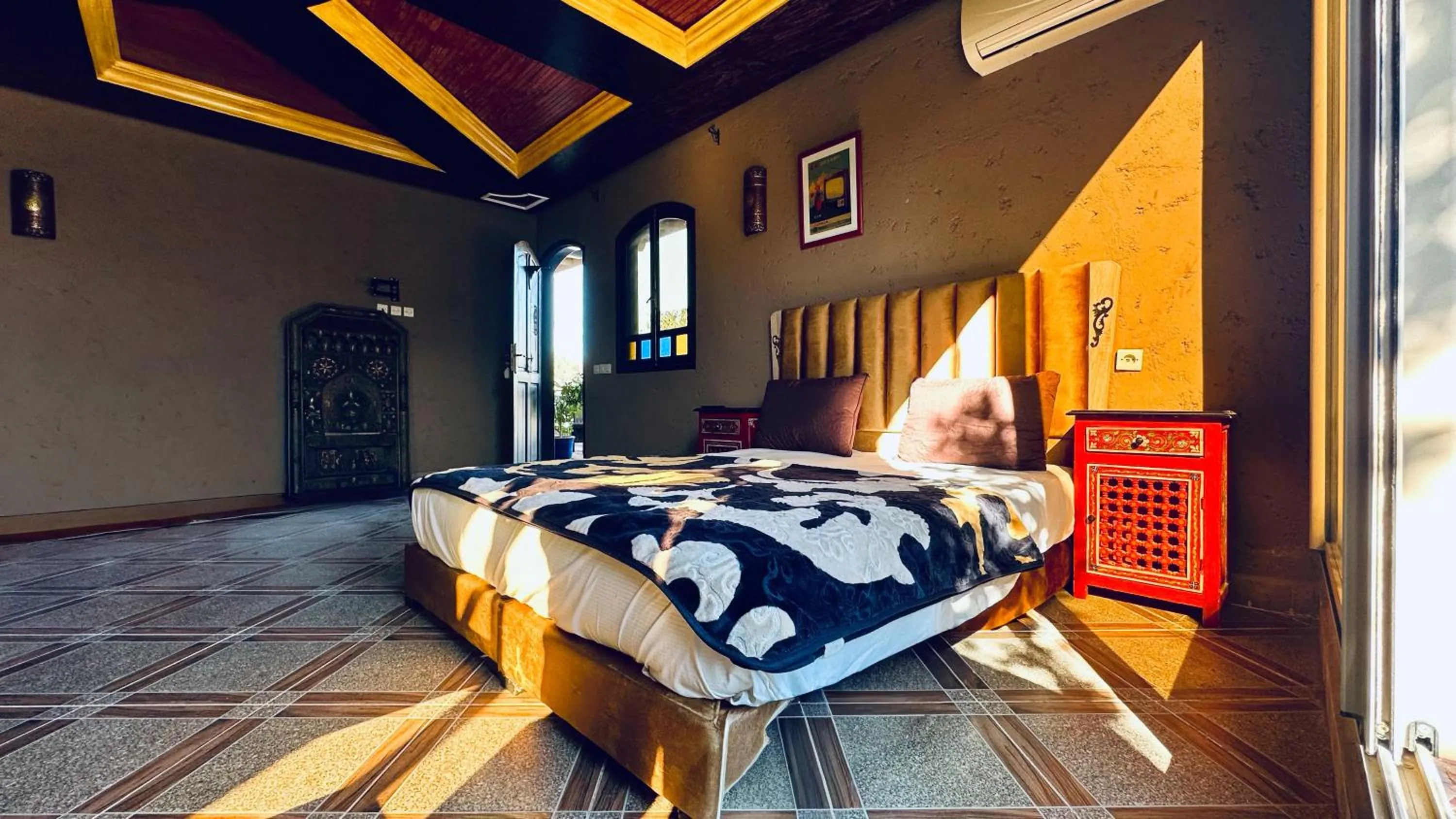 Bed in Dar Soulaimane