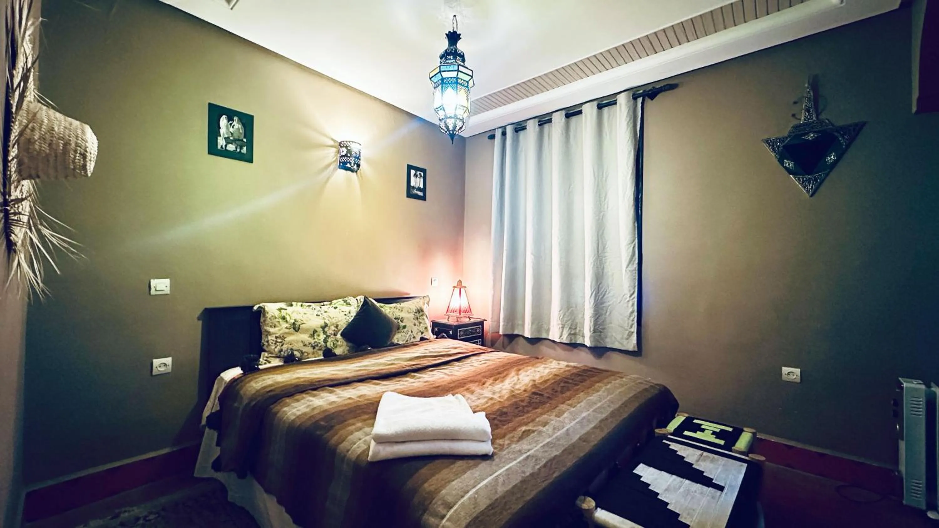 Bed in Dar Soulaimane