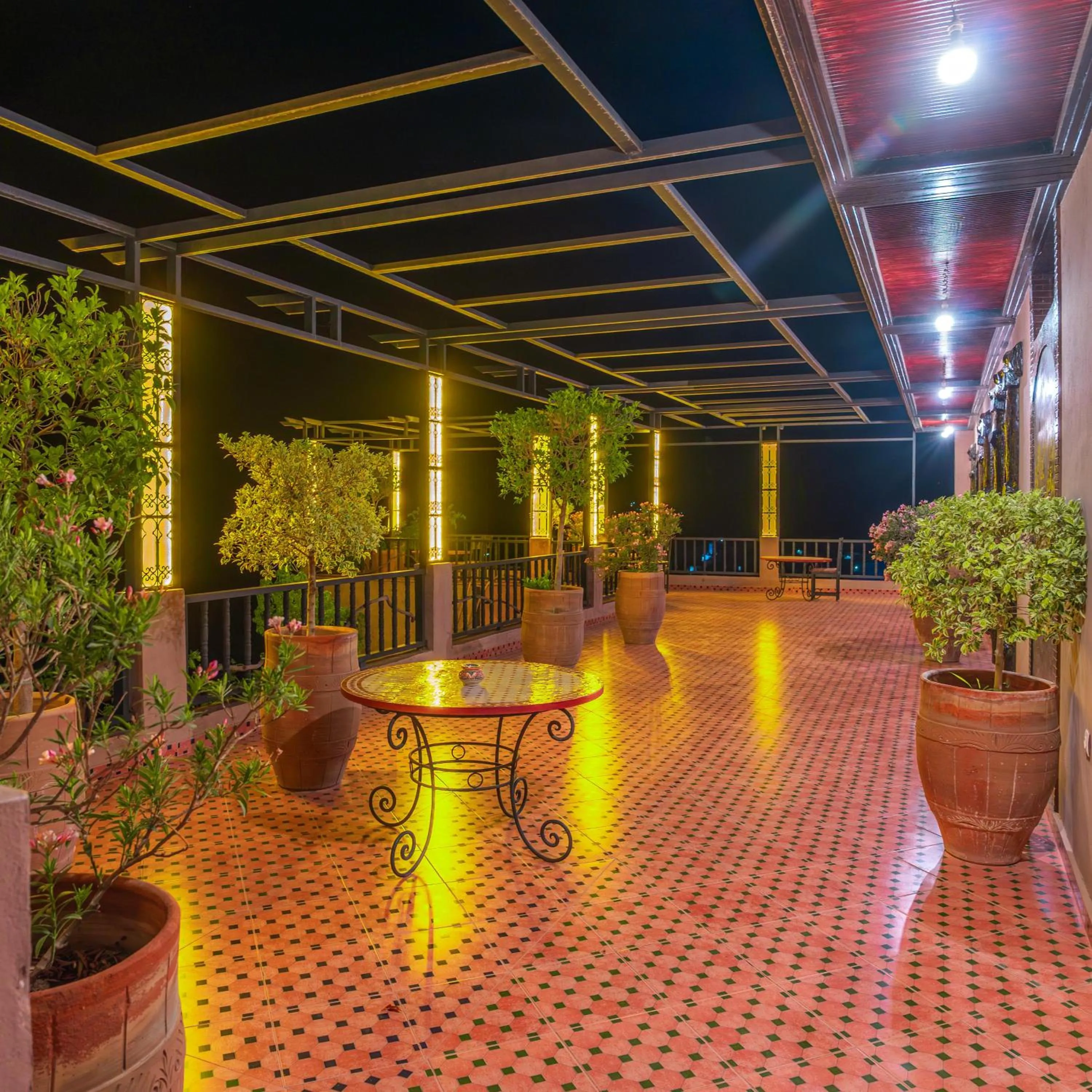 Patio in Dar Soulaimane