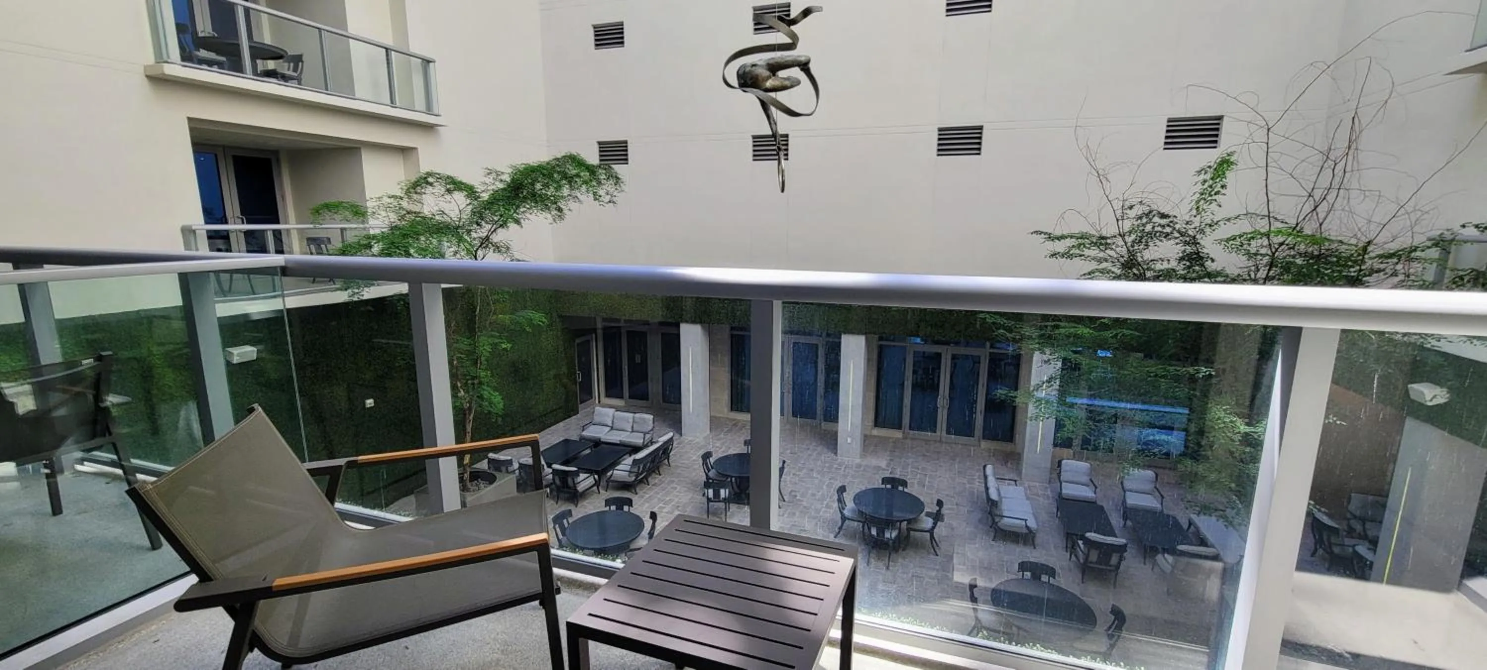 Balcony/Terrace in CH Luxury Condos & Studios On The Beach