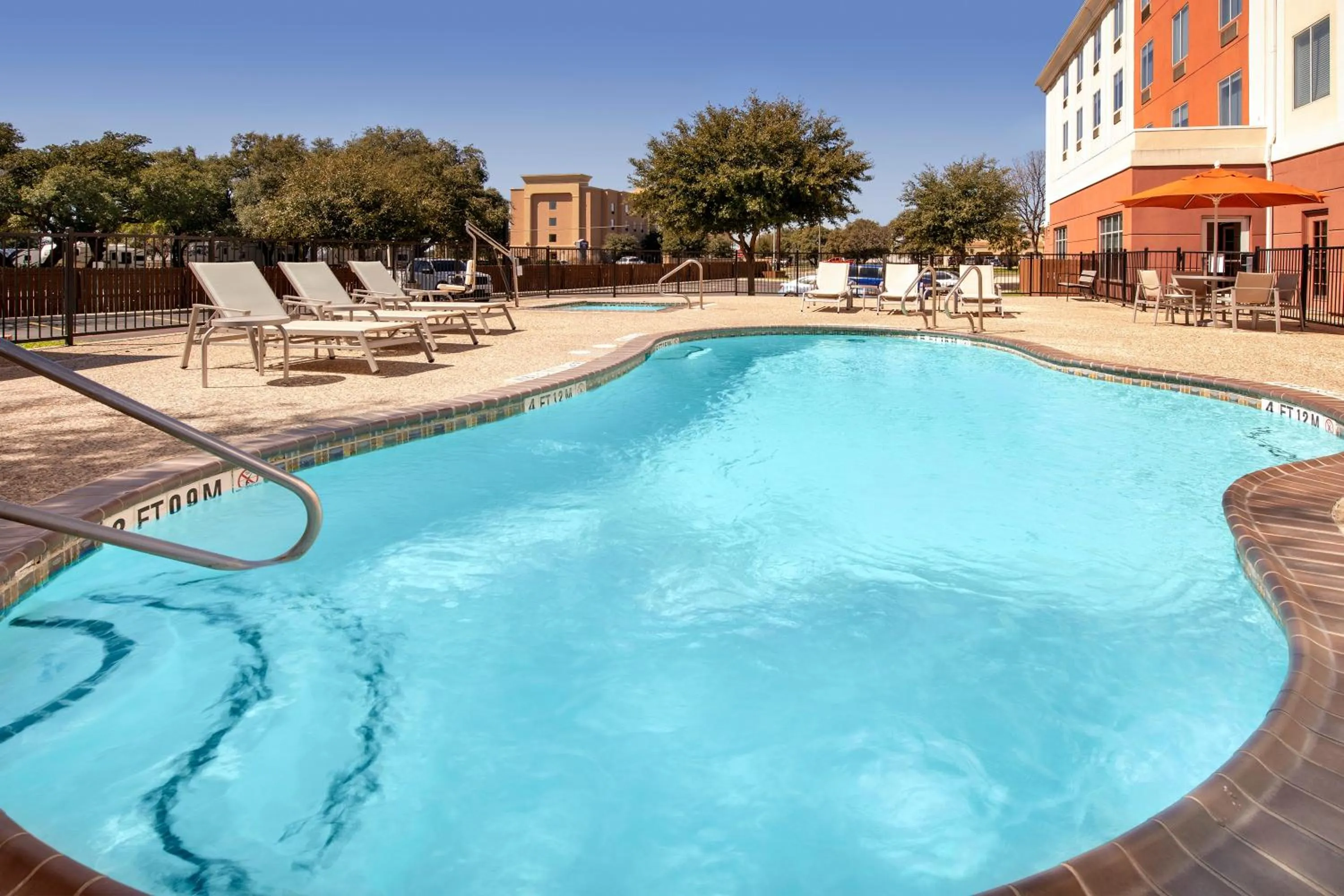 Swimming pool in Holiday Inn Express Uvalde by IHG