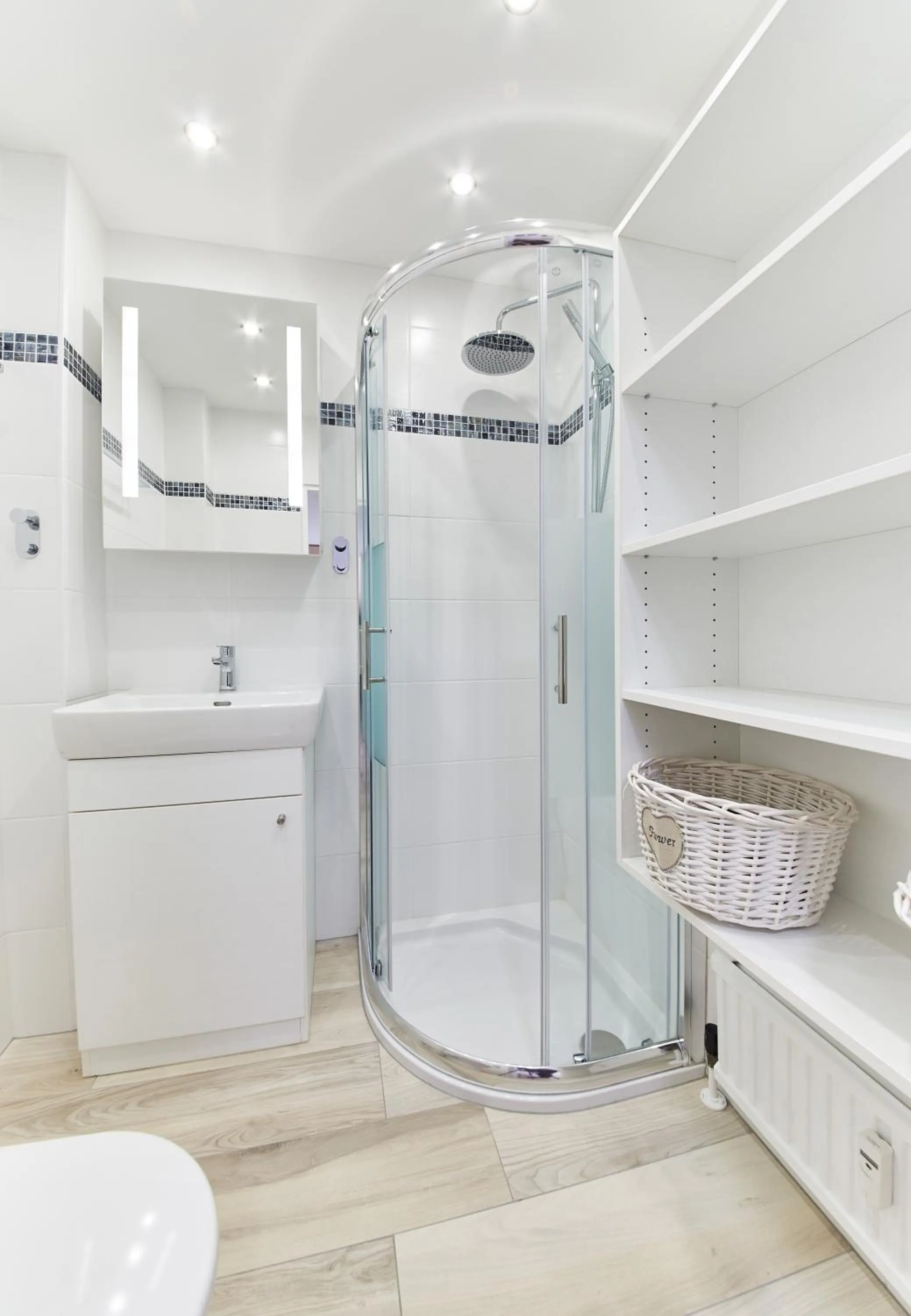 Shower in Appartement Hotspot