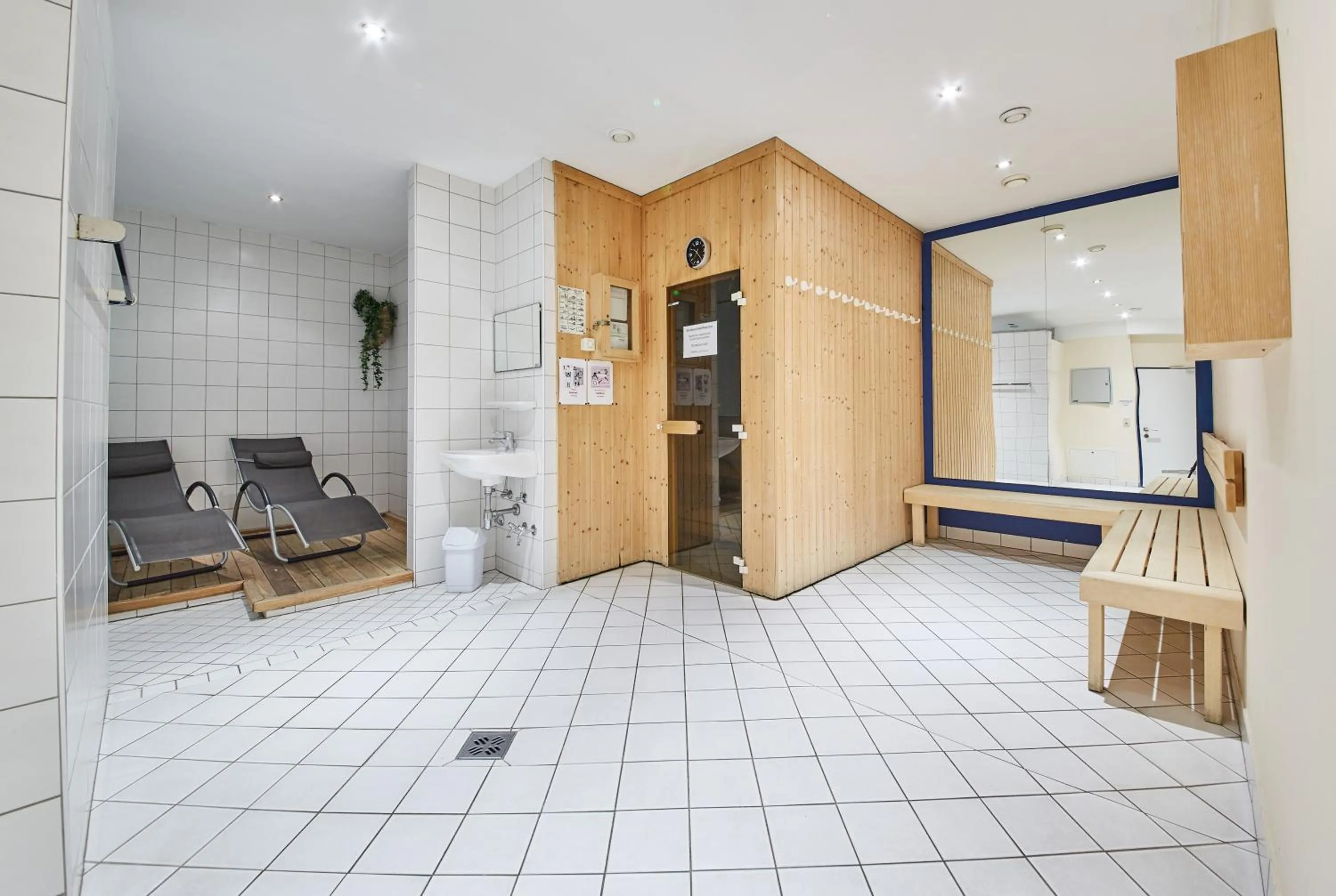 Sauna in Appartement Hotspot