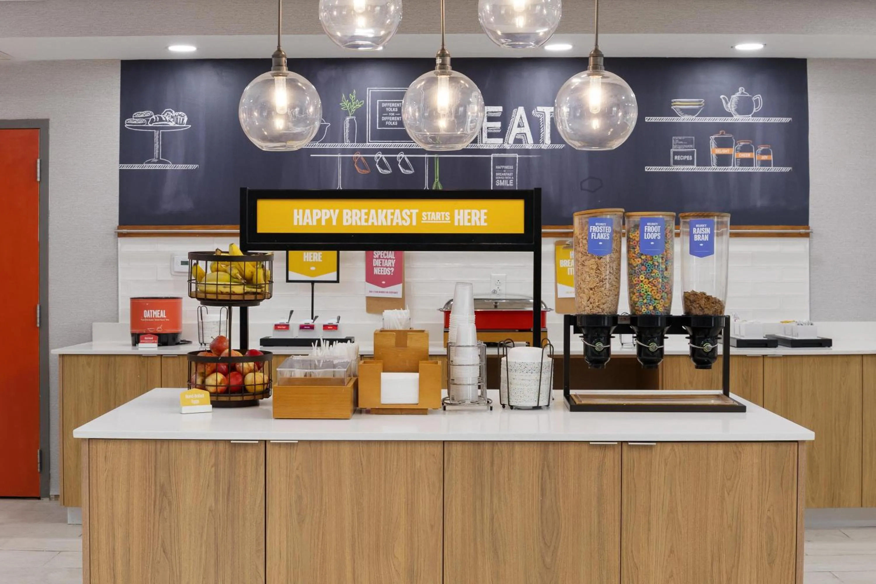 Breakfast in Hampton Inn & Suites McAllen