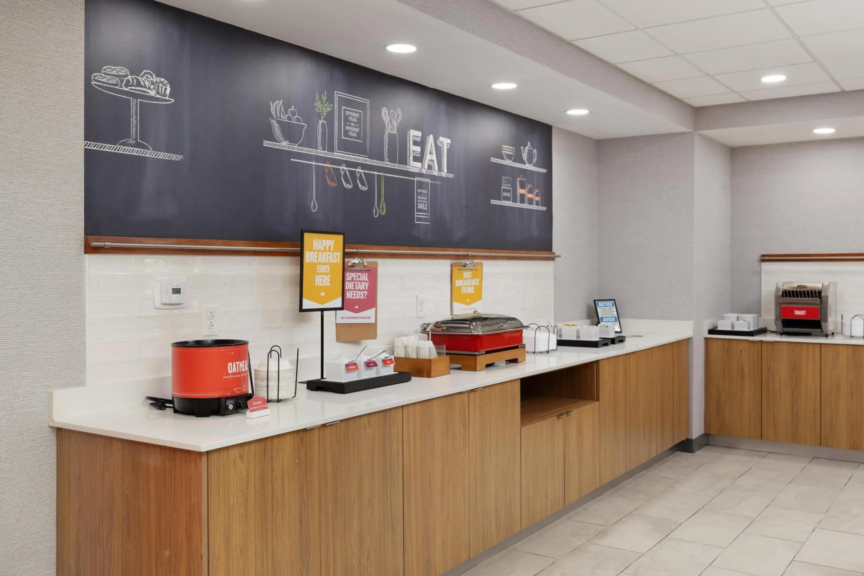 Breakfast in Hampton Inn & Suites McAllen