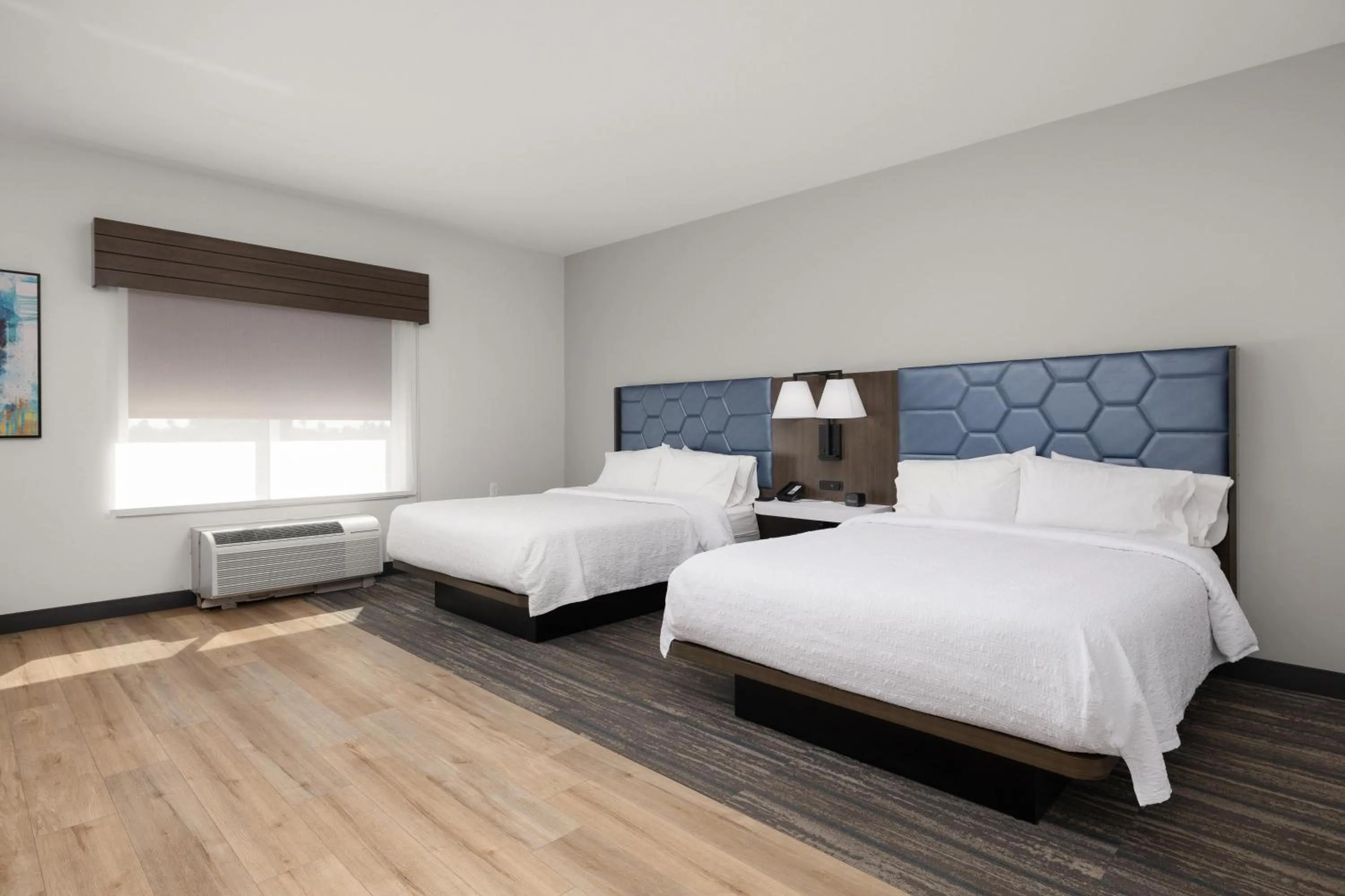 Bed in Hampton Inn & Suites McAllen