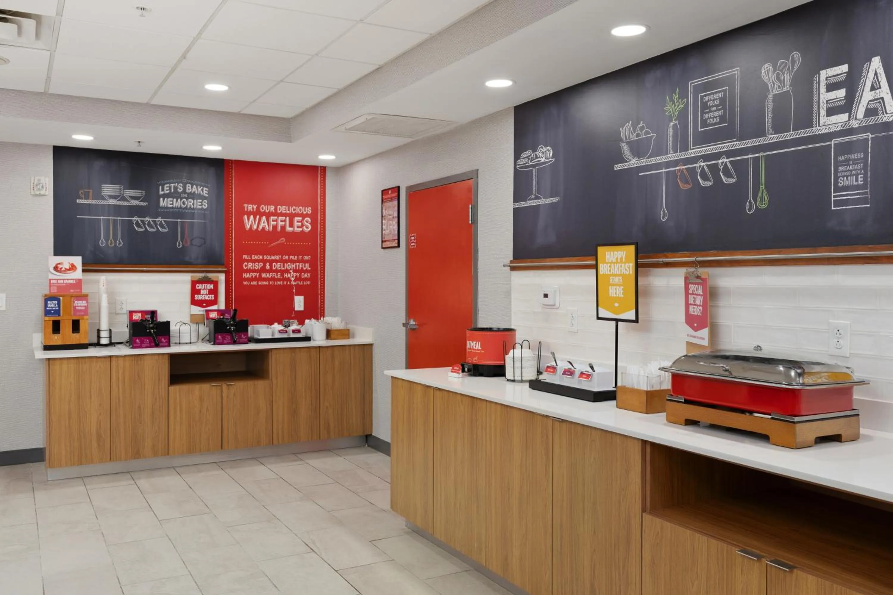 Food and drinks in Hampton Inn & Suites McAllen