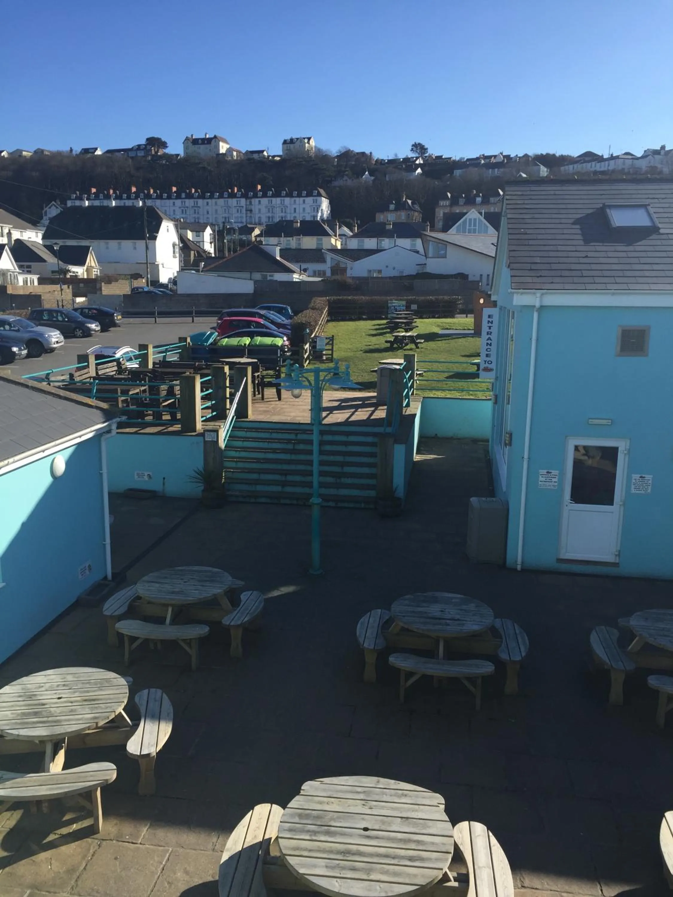 Patio in The Waterfront Inn