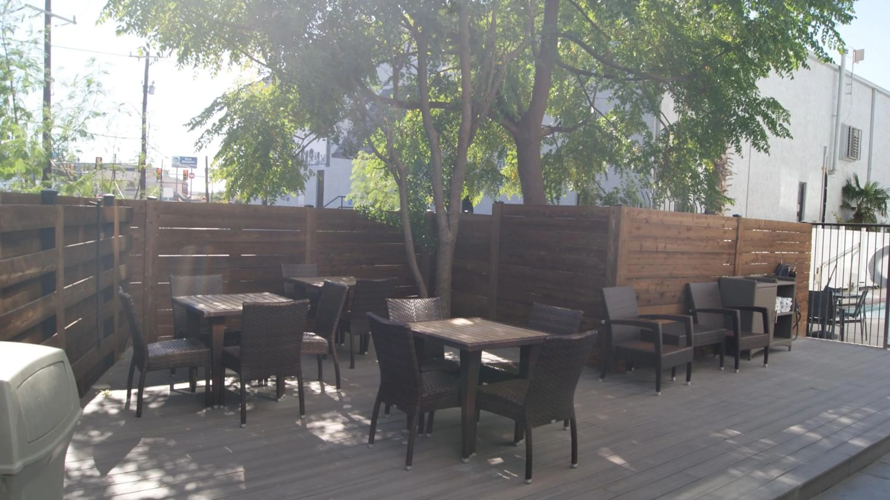 Patio in Holiday Inn Express & Suites San Antonio - Downtown Market Area by IHG