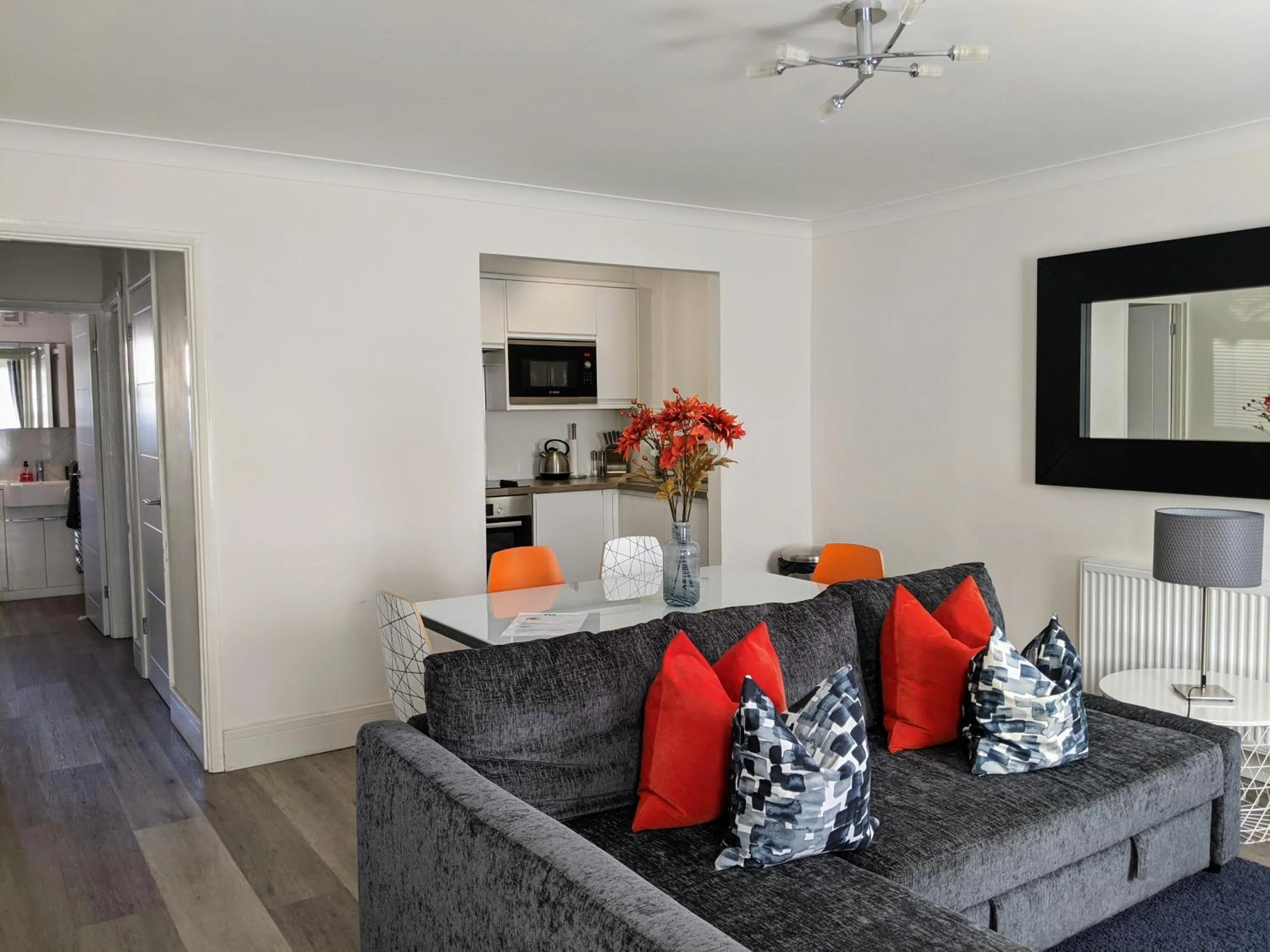 Living room in Saffron Court by Wycombe Apartments - Apt 06