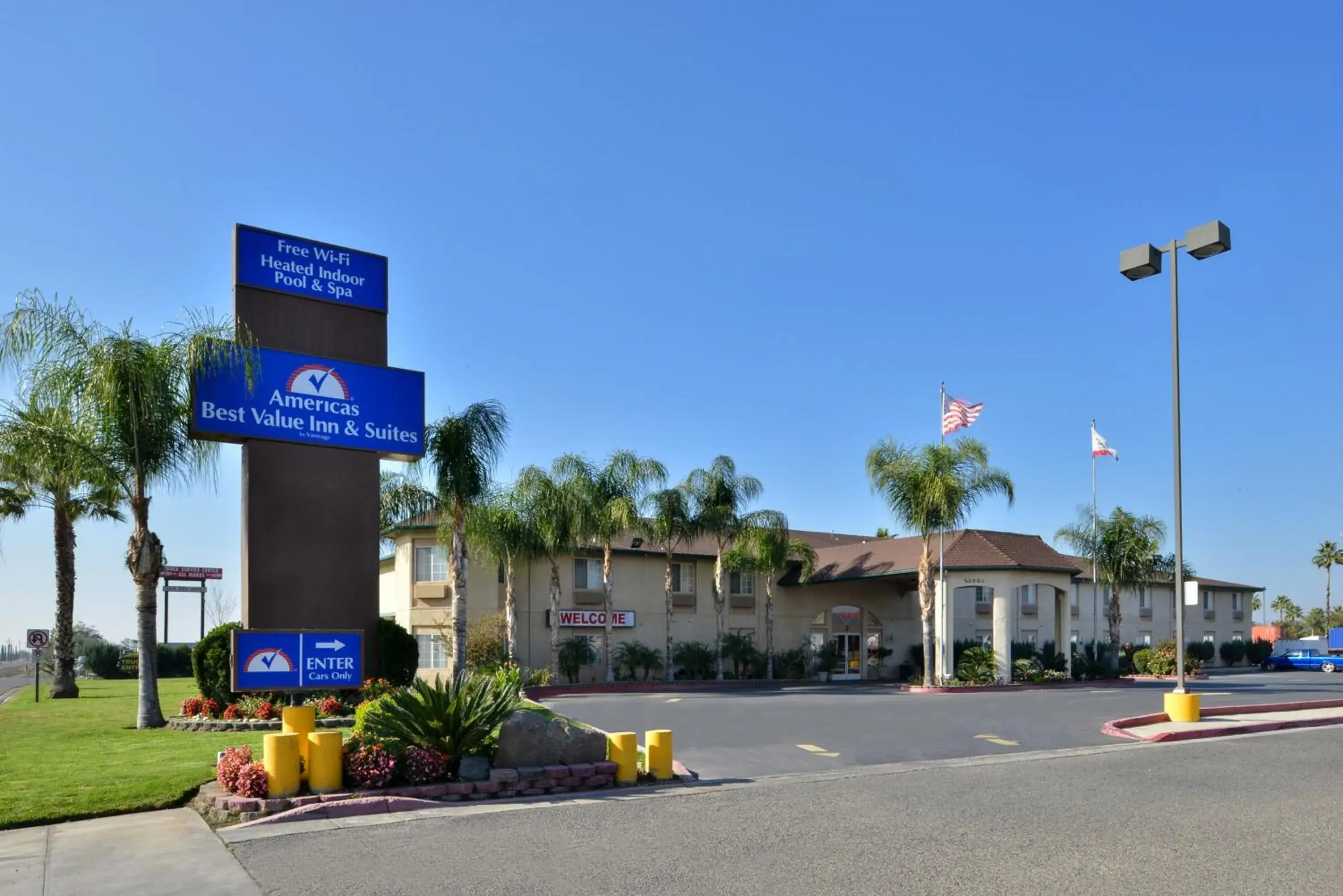 Facade/entrance in Americas Best Value Inn & Suites Madera Facade/entrance in Americas Best Value Inn & Suites Madera