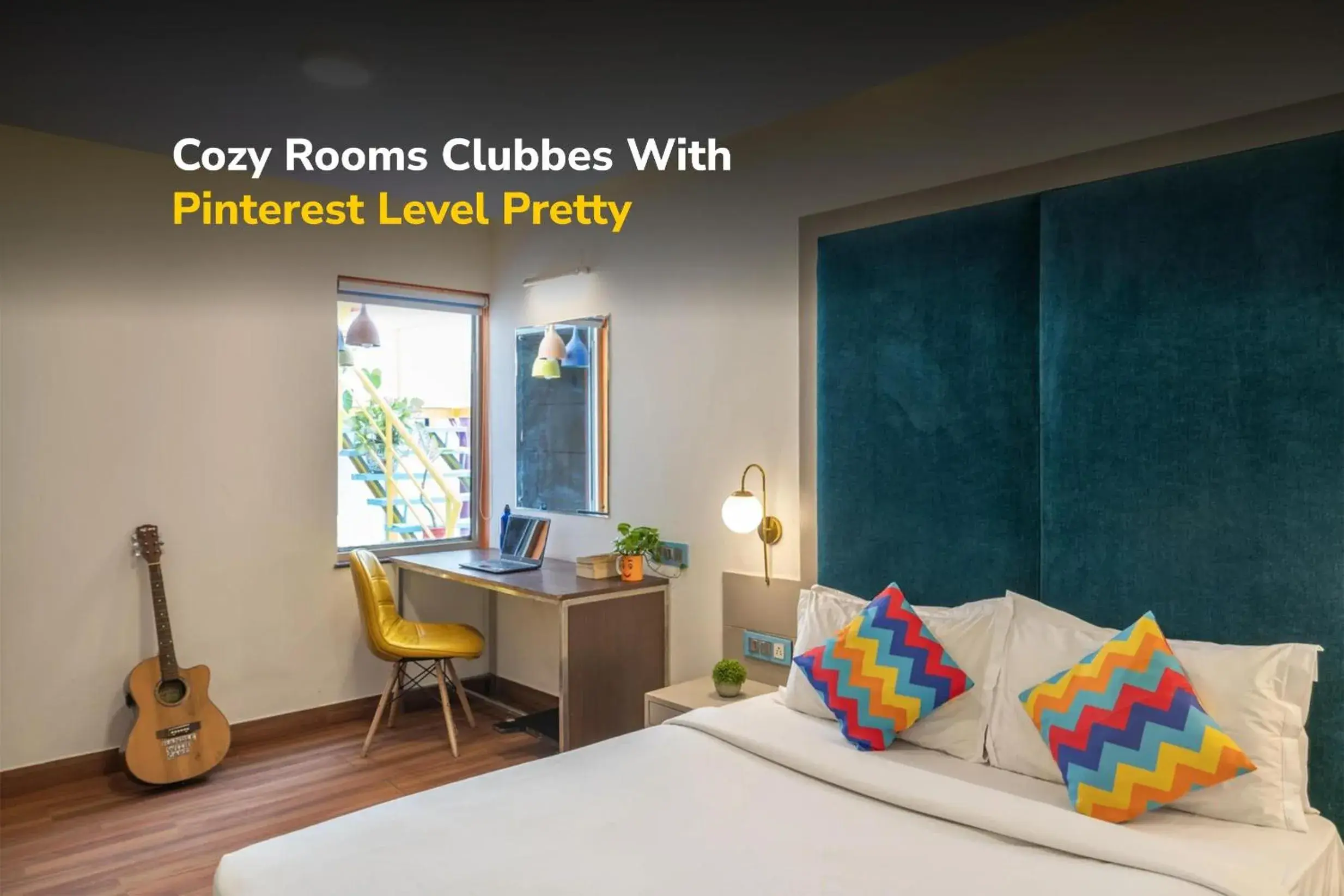 Bed in goSTOPS Delhi Bed in goSTOPS Delhi