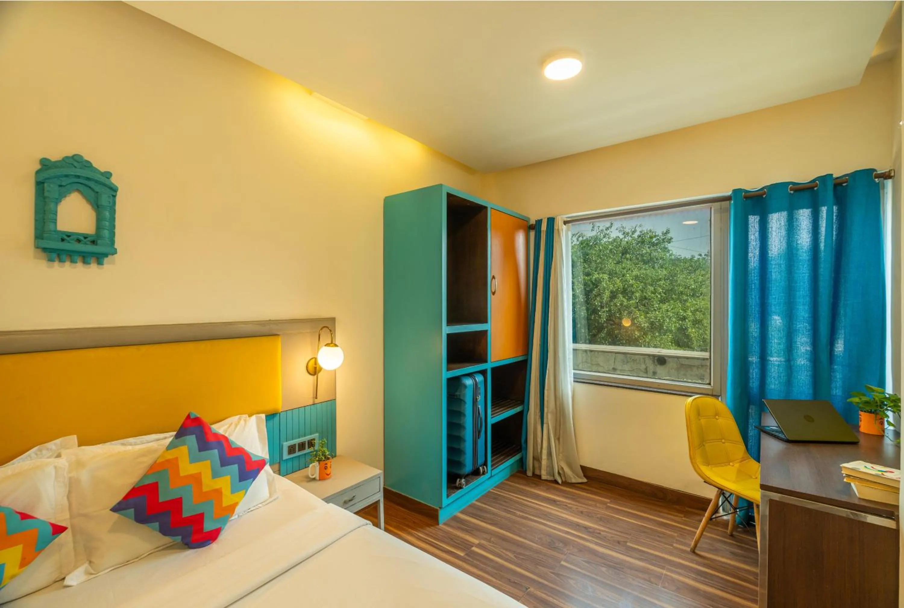 Bed in goSTOPS Delhi