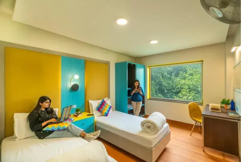 Bed in goSTOPS Delhi Bed in goSTOPS Delhi