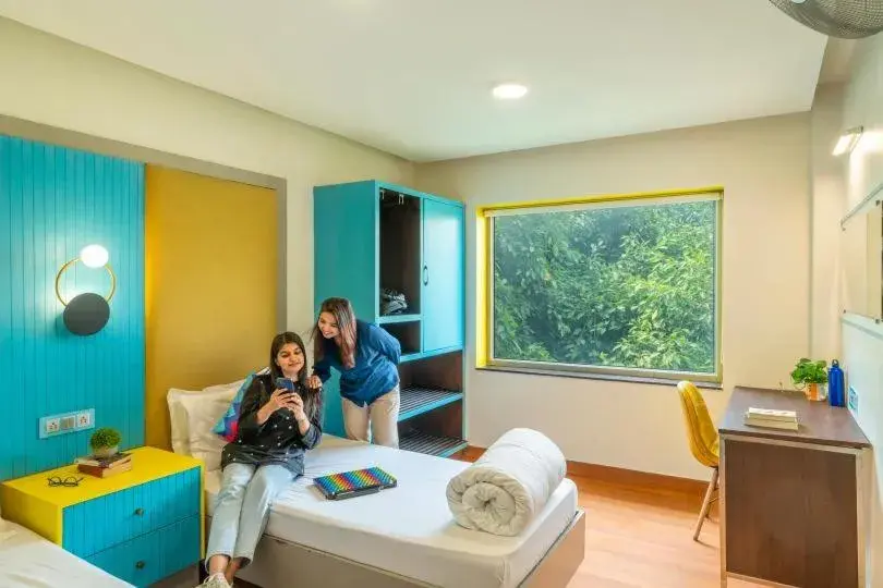 Bed in goSTOPS Delhi Bed in goSTOPS Delhi