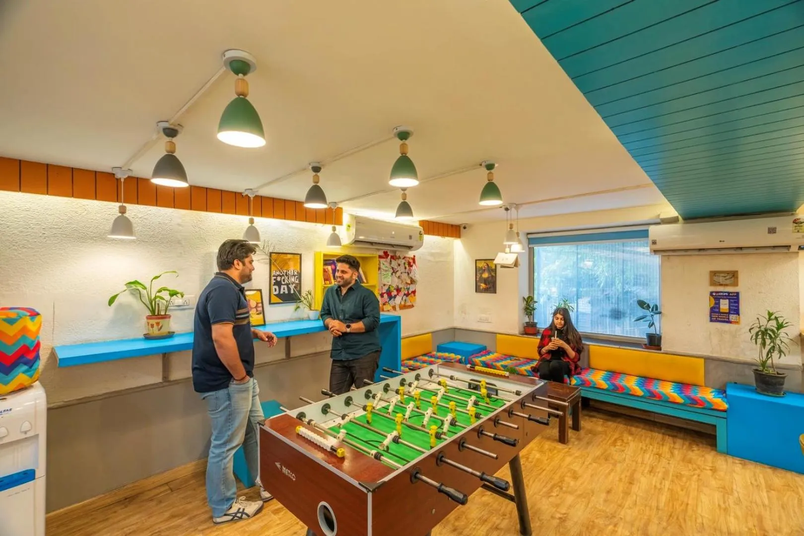 Game Room in goSTOPS Delhi - Private Rooms & Dorms