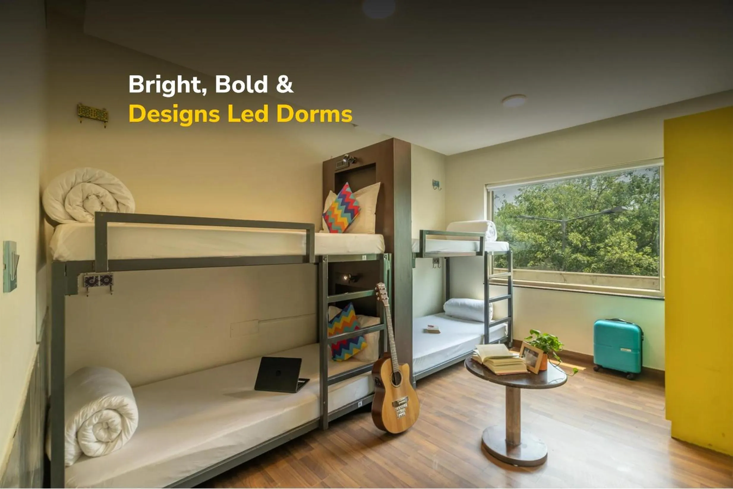 Bed in goSTOPS Delhi