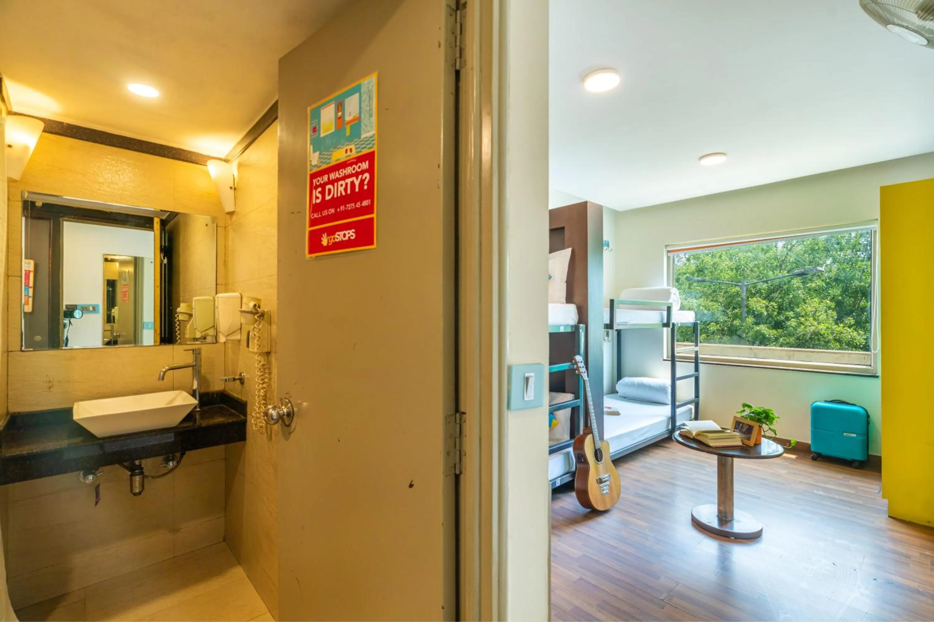 Bed in goSTOPS Delhi