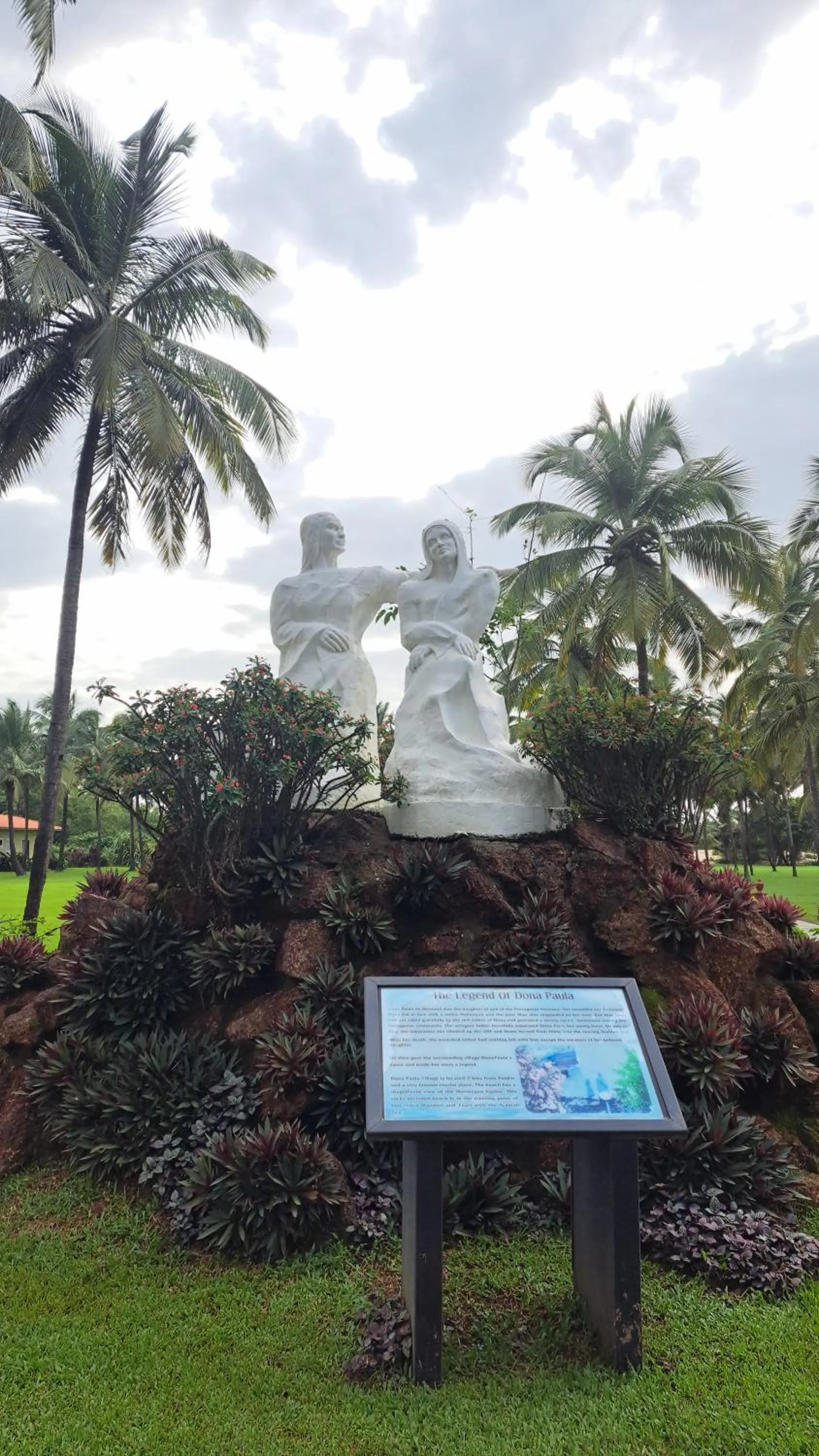 Garden view in Novotel Goa Dona Sylvia Resort
