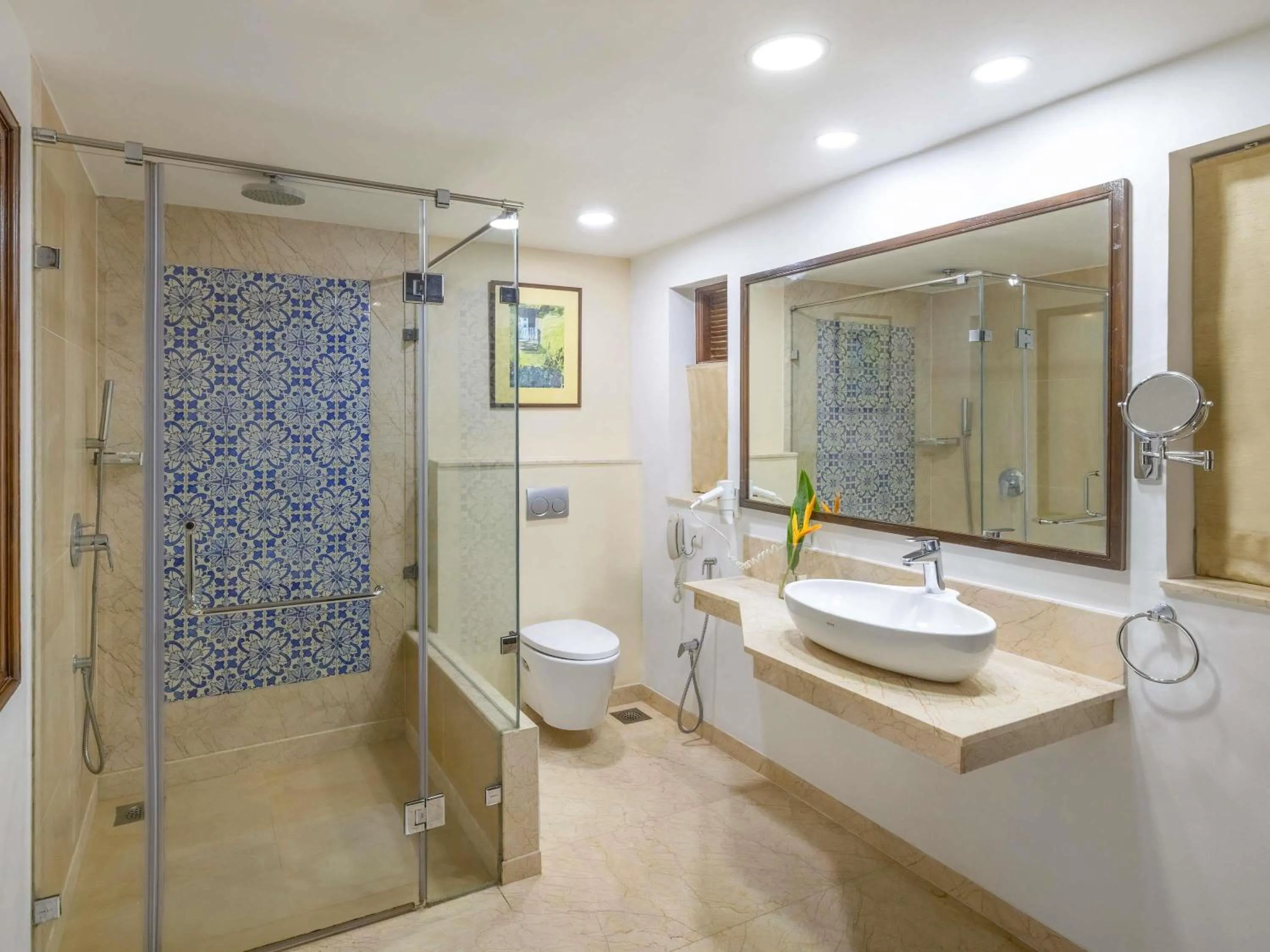 Bedroom in Novotel Goa Dona Sylvia Resort