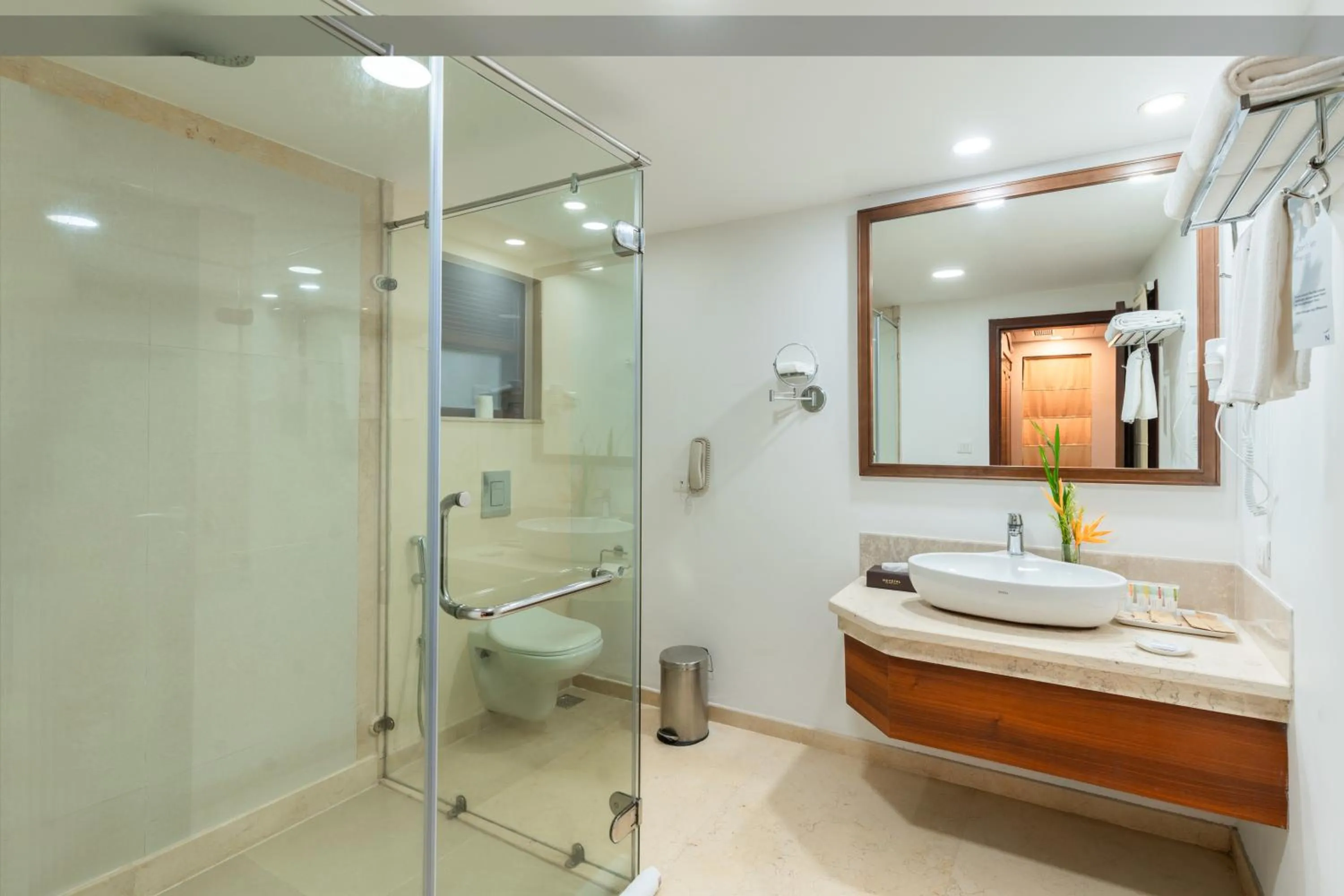 Bathroom in Novotel Goa Dona Sylvia Resort