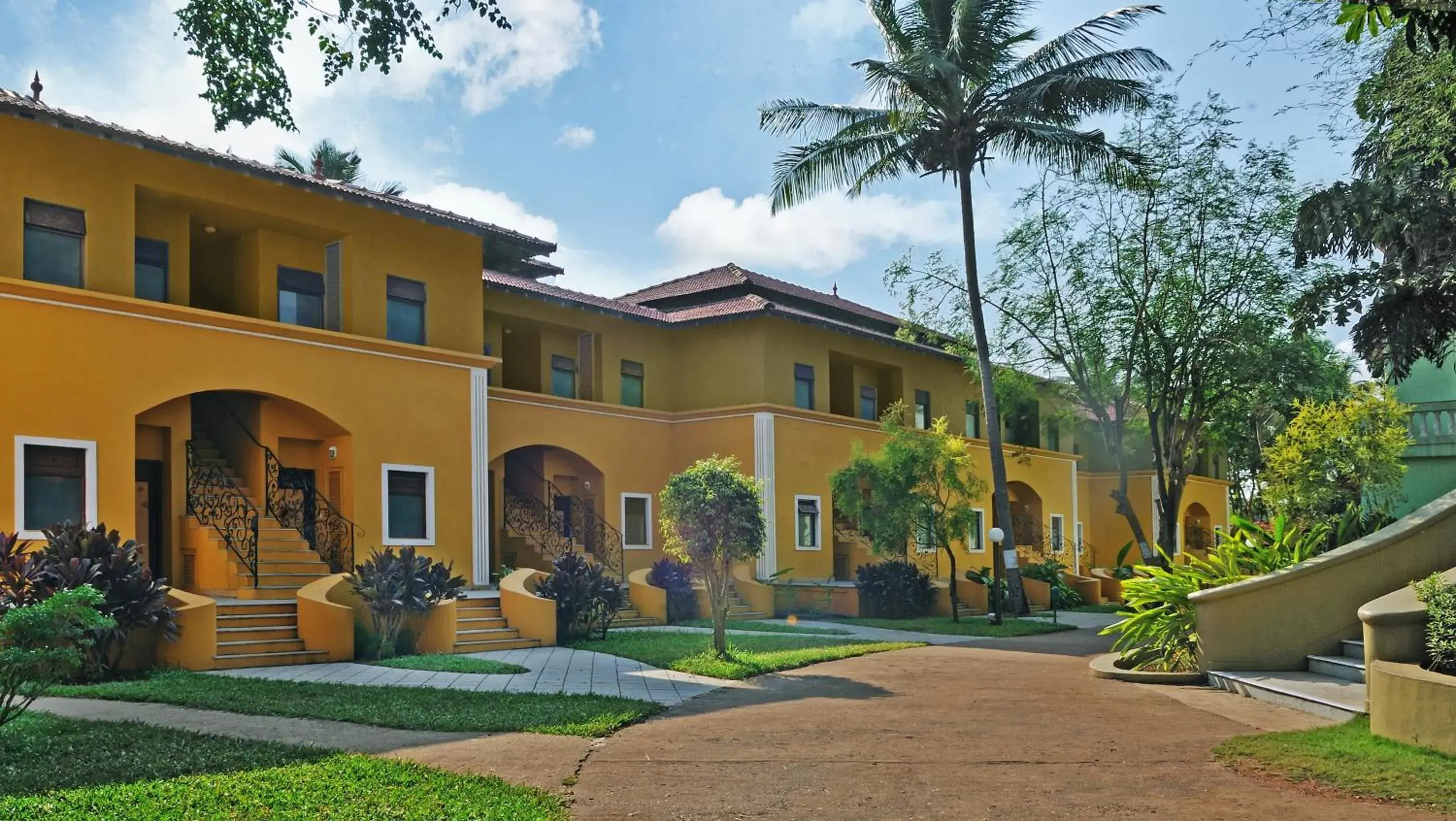 Garden view in Mercure Goa Devaaya Resort Garden view in Mercure Goa Devaaya Resort