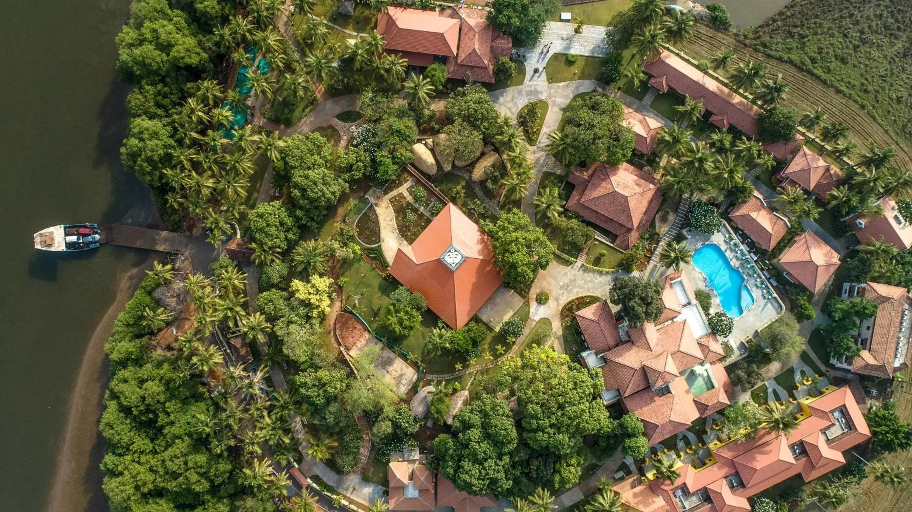 Bird's eye view in Mercure Goa Devaaya Resort Bird's eye view in Mercure Goa Devaaya Resort