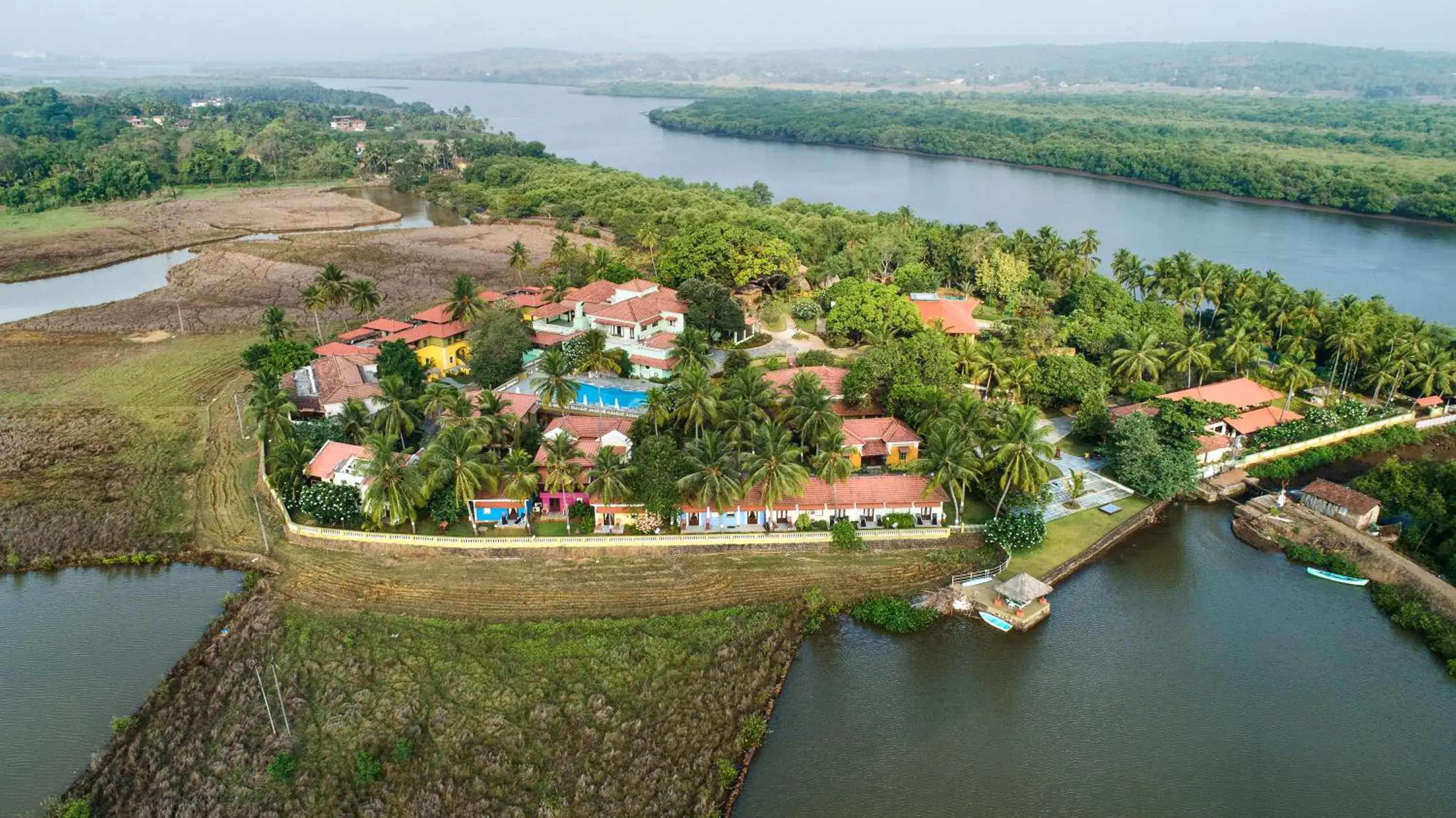 Bird's eye view in Mercure Goa Devaaya Resort Bird's eye view in Mercure Goa Devaaya Resort
