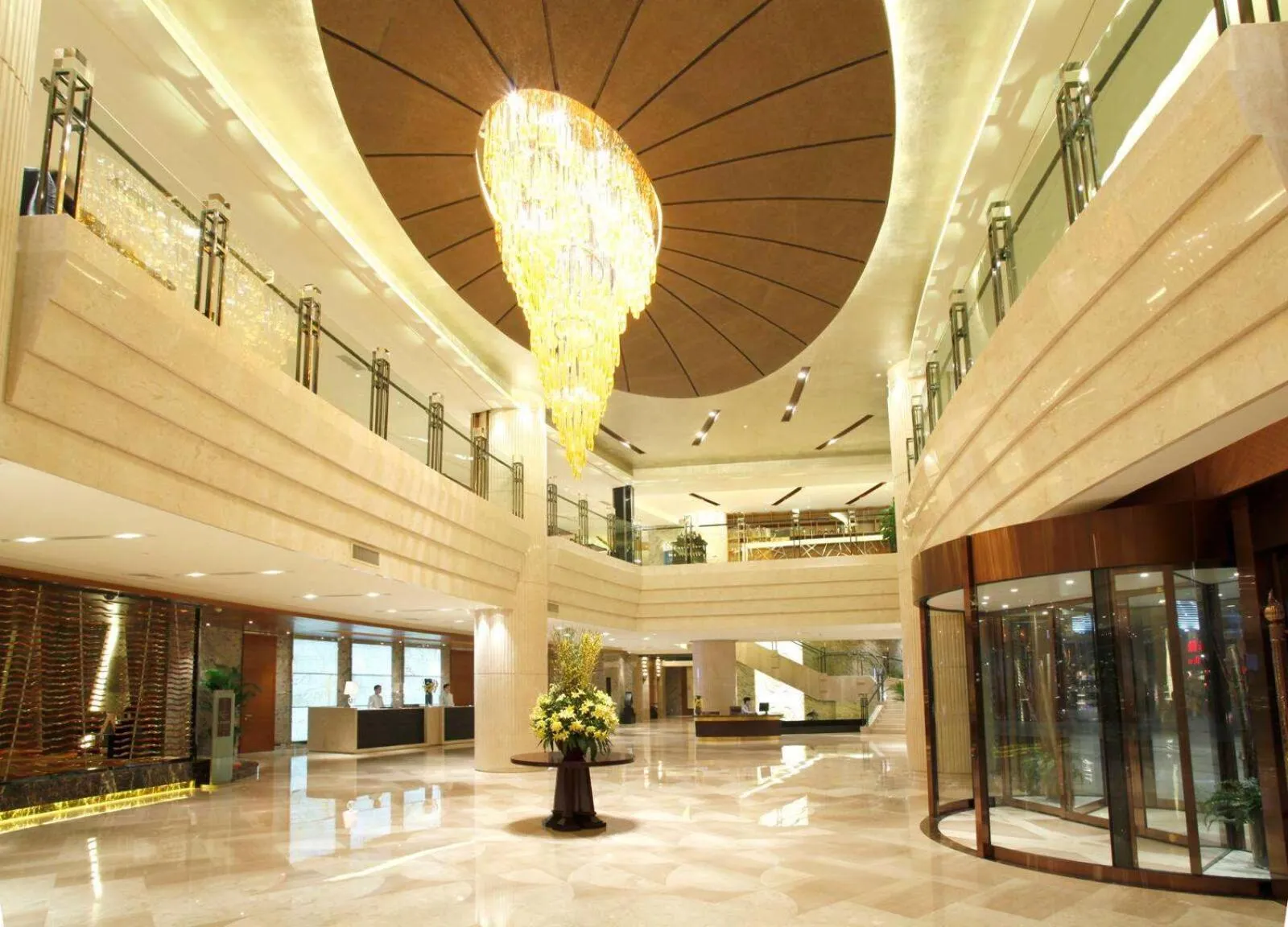 Lobby or reception in Wyndham Grand Plaza Royale Hangzhou
