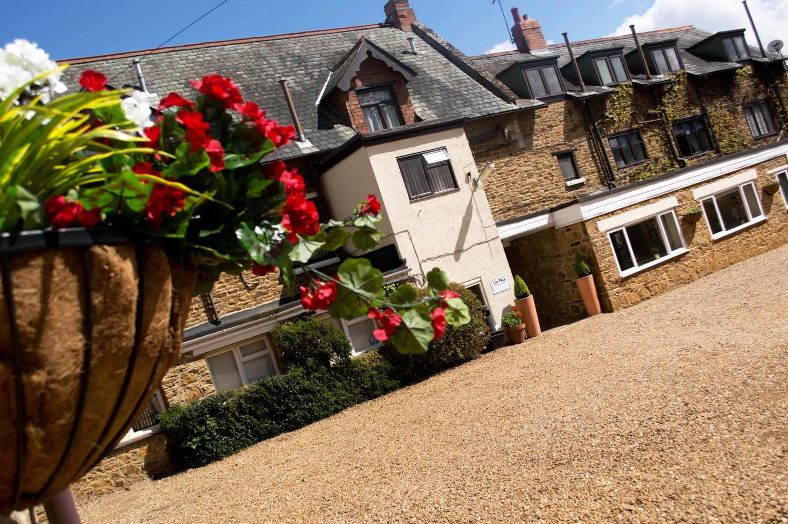 Property building in The Poplars Moulton