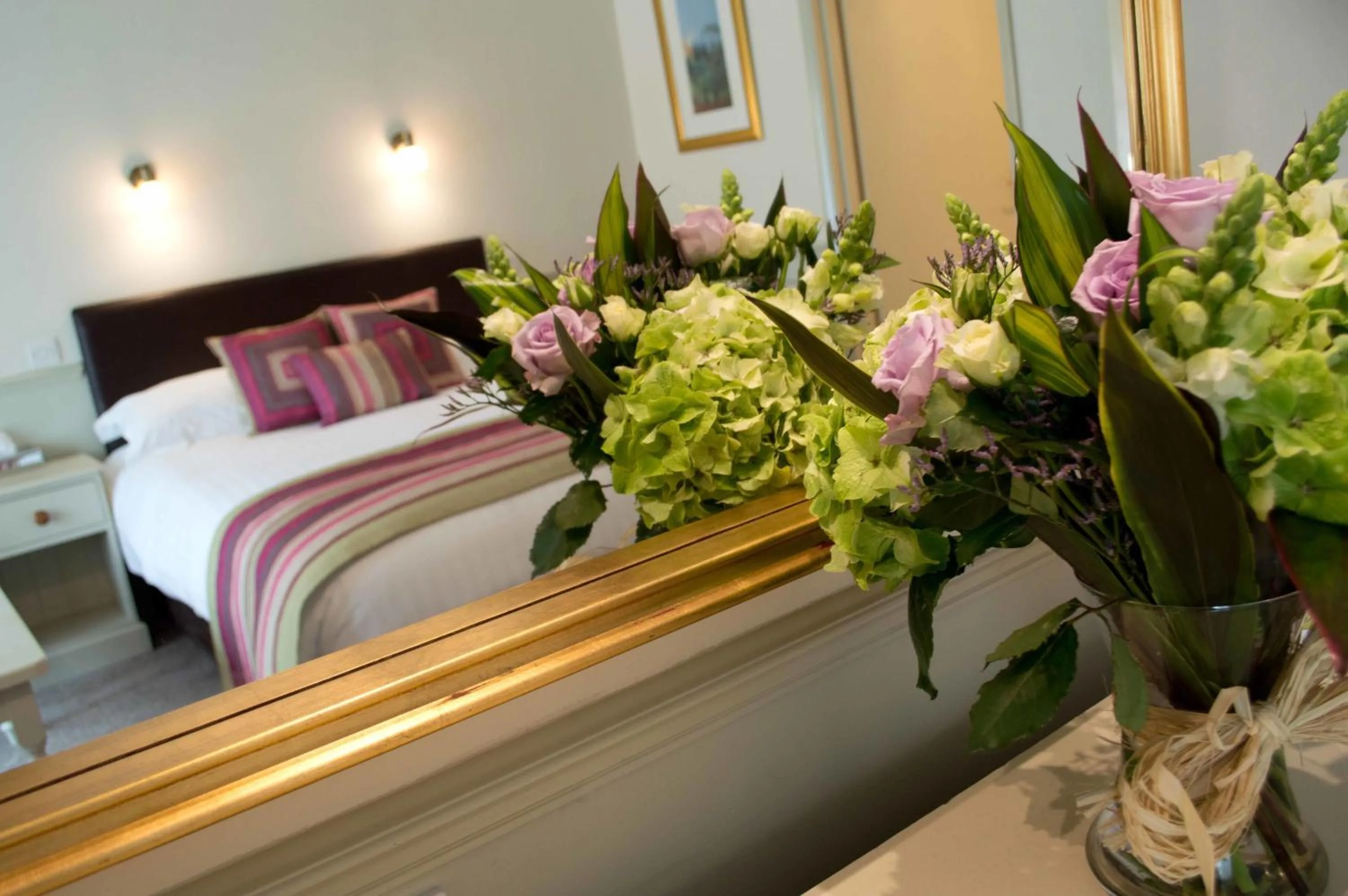 Decorative detail, Bed in The Poplars Moulton