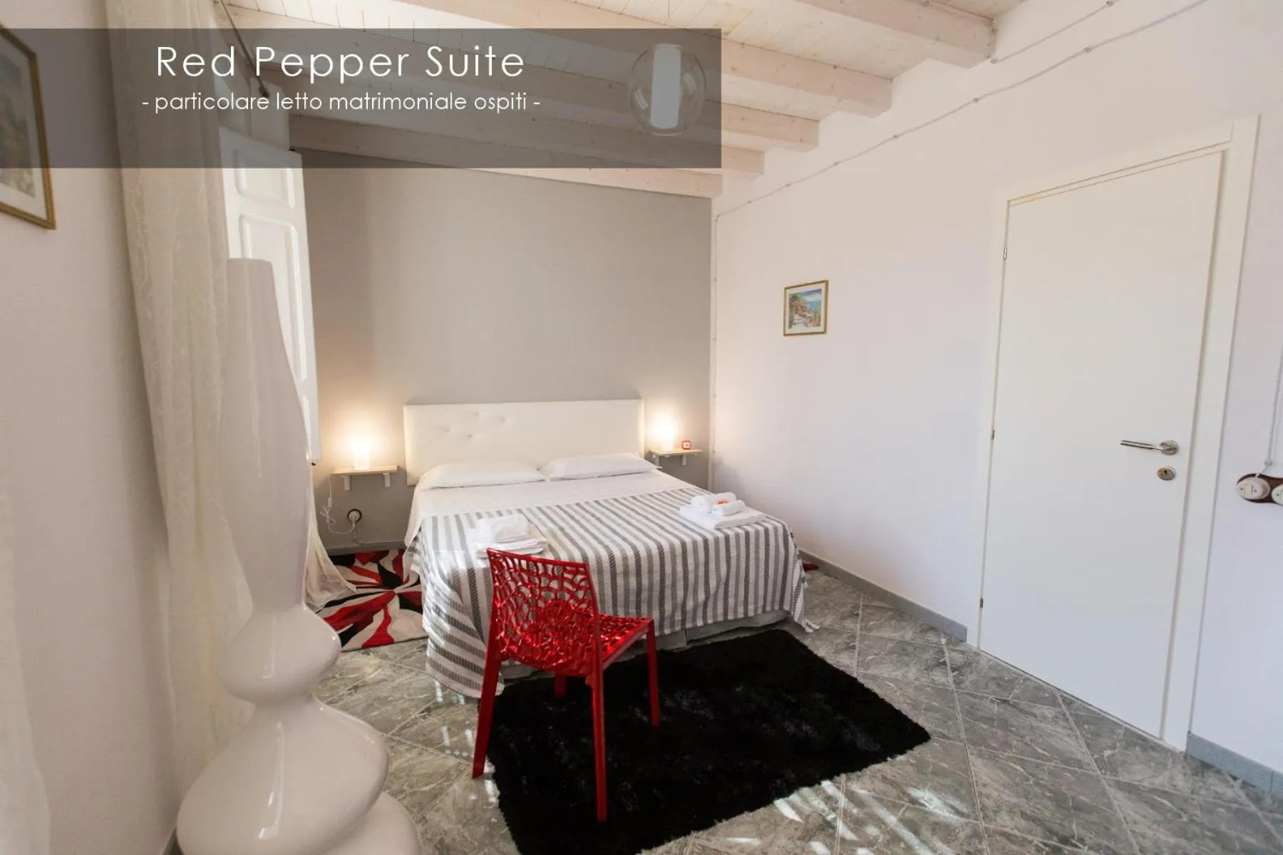 Bed in La Casa del Liberty